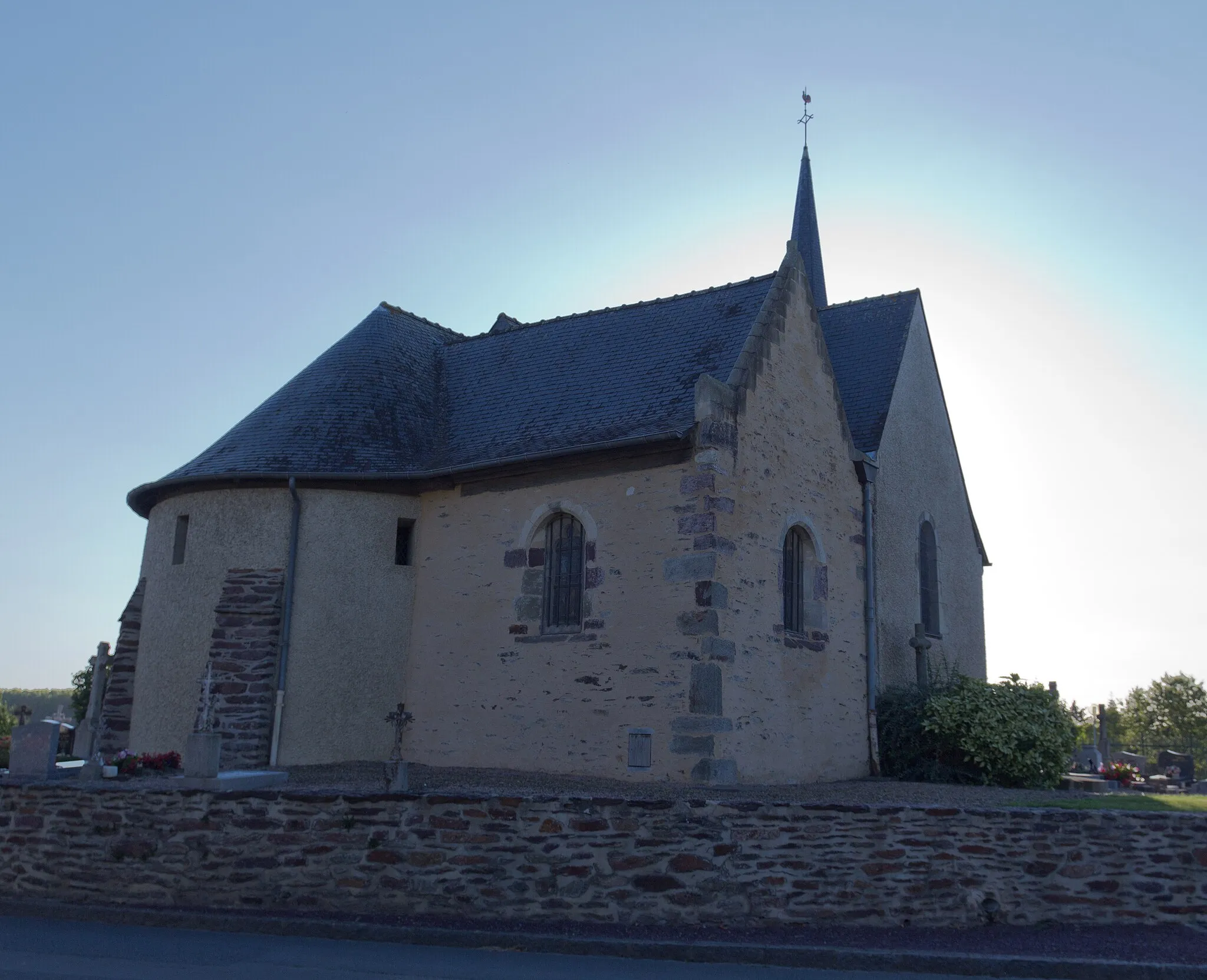 Photo showing: This building is classé au titre des monuments historiques de la France. It is indexed in the base Mérimée, a database of architectural heritage maintained by the French Ministry of Culture, under the reference PA00090758 .