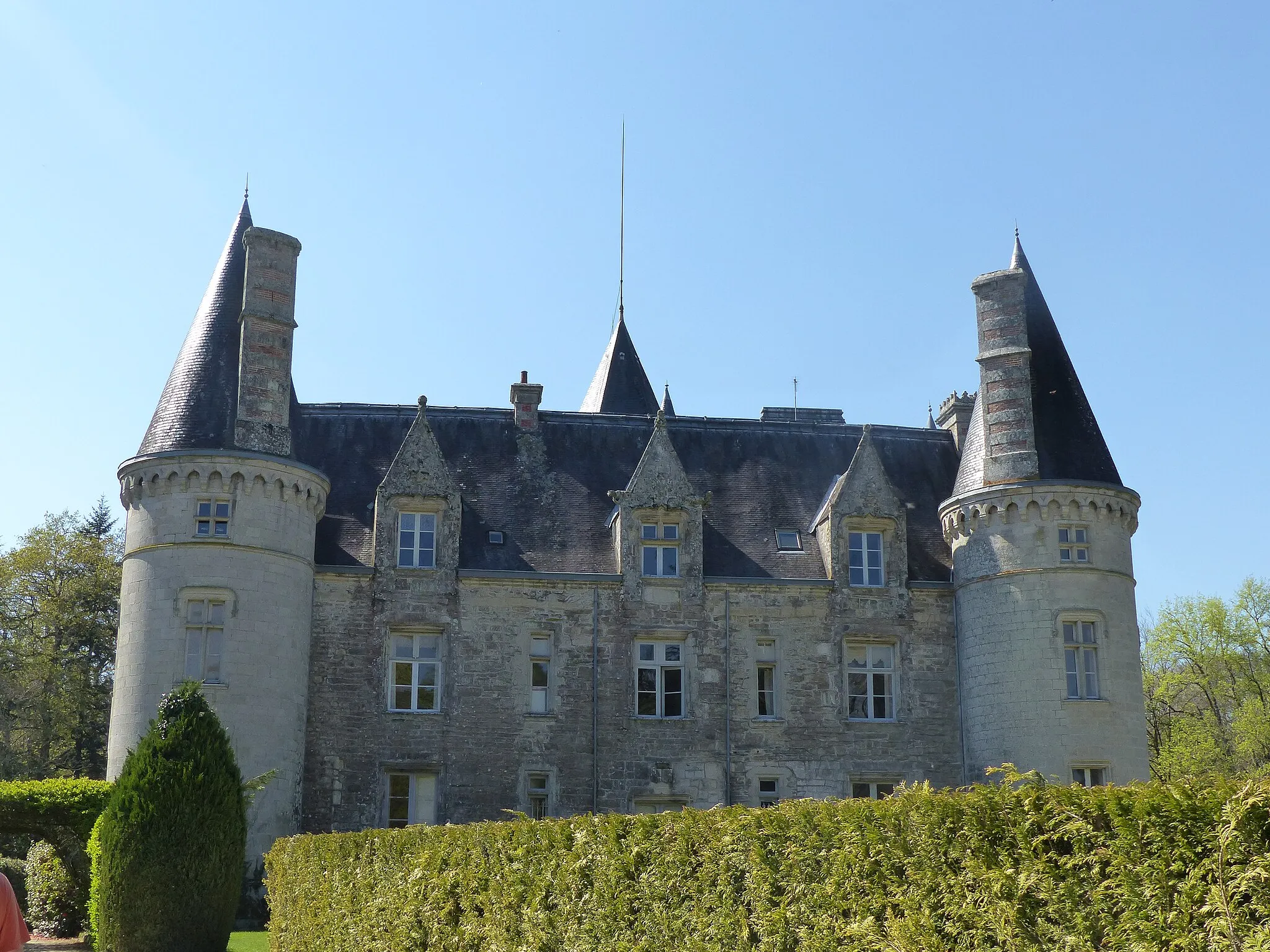 Photo showing: Château de Trédion, dans le Morbihan.