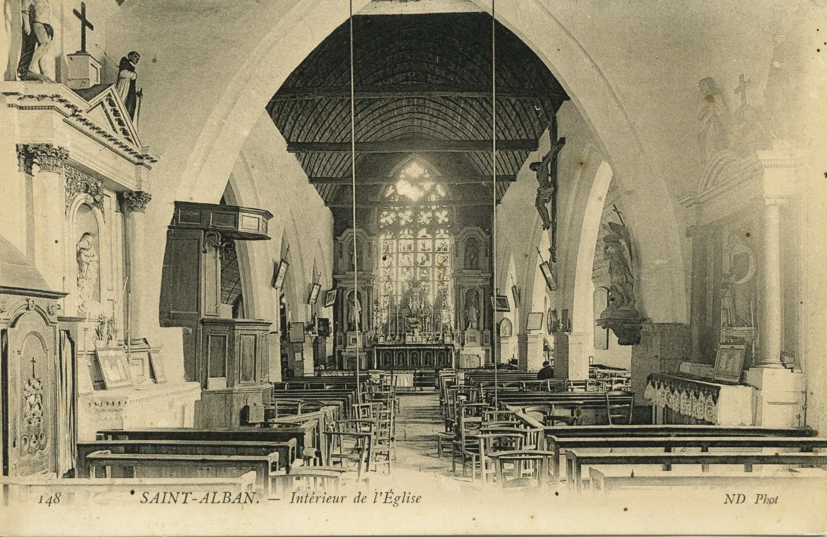 Photo showing: Intérieur de l'église.
