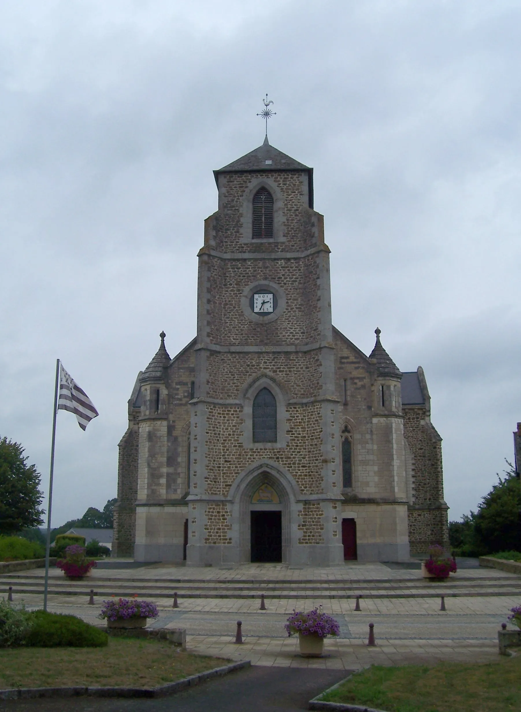 Photo showing: Church of Laignelet.