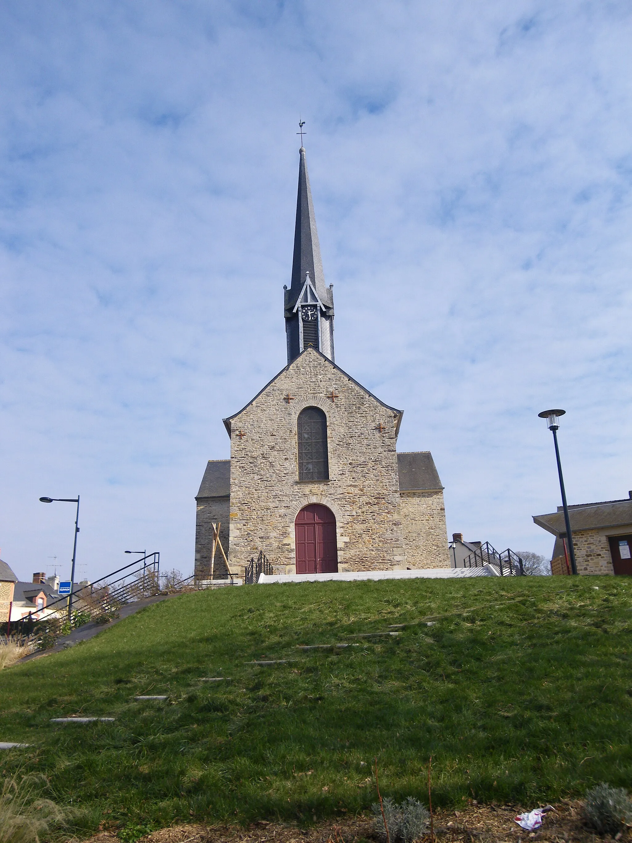 Photo showing: l'eglise de crevin