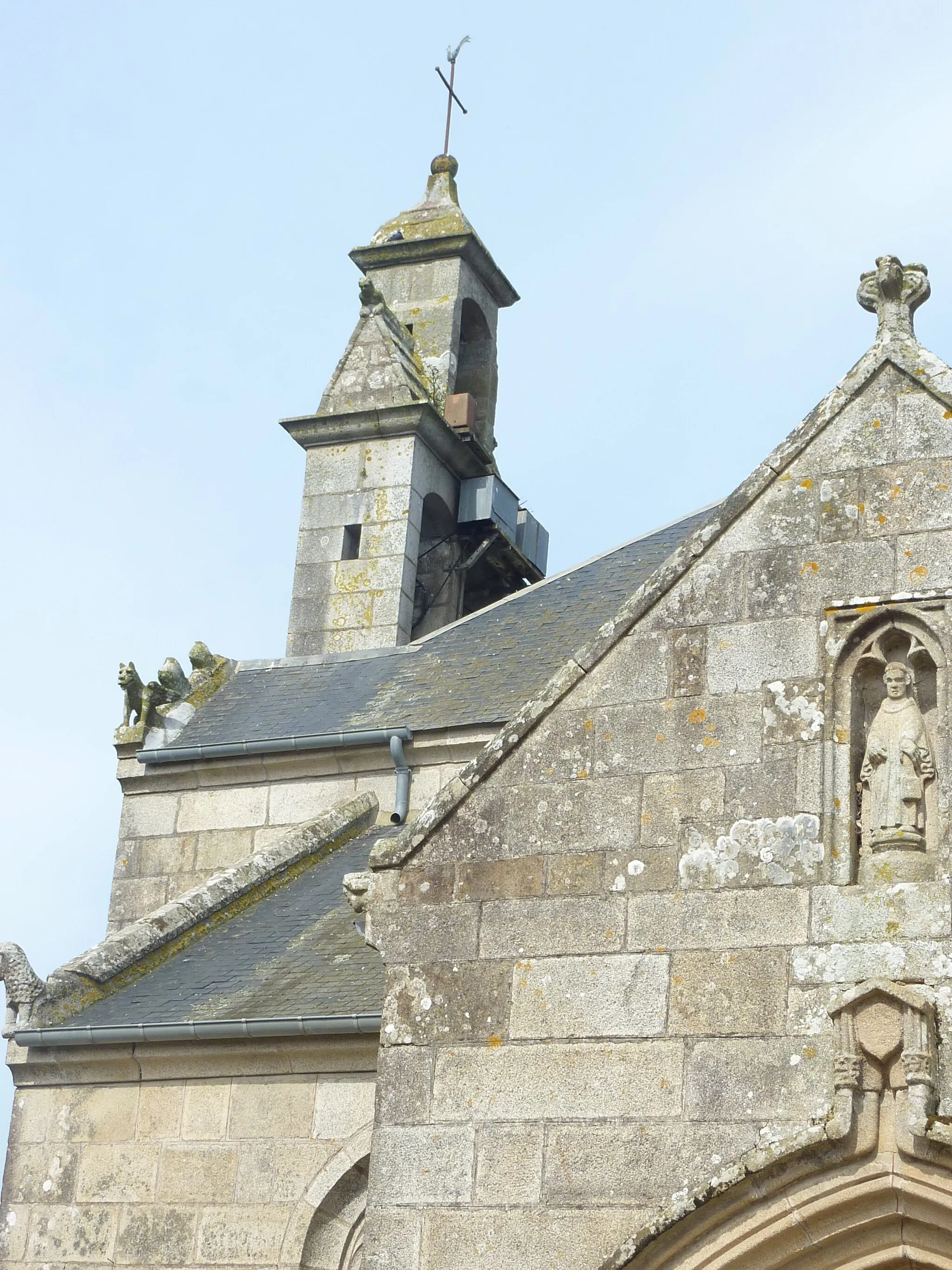 Photo showing: Trégrom : l'église paroissiale Saint-Brandan (détails)