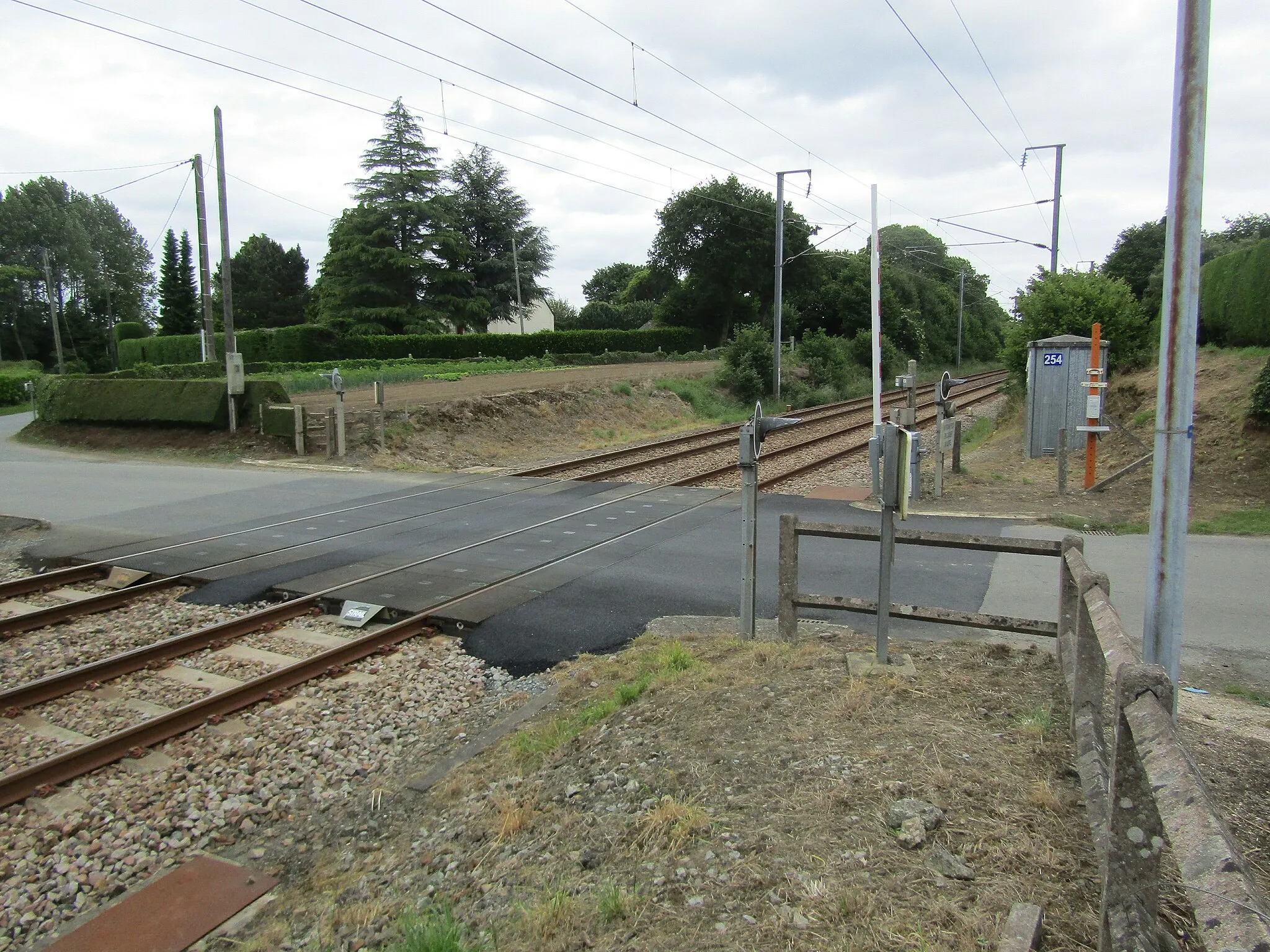 Photo showing: Vue de l'ancienne halte en 2017