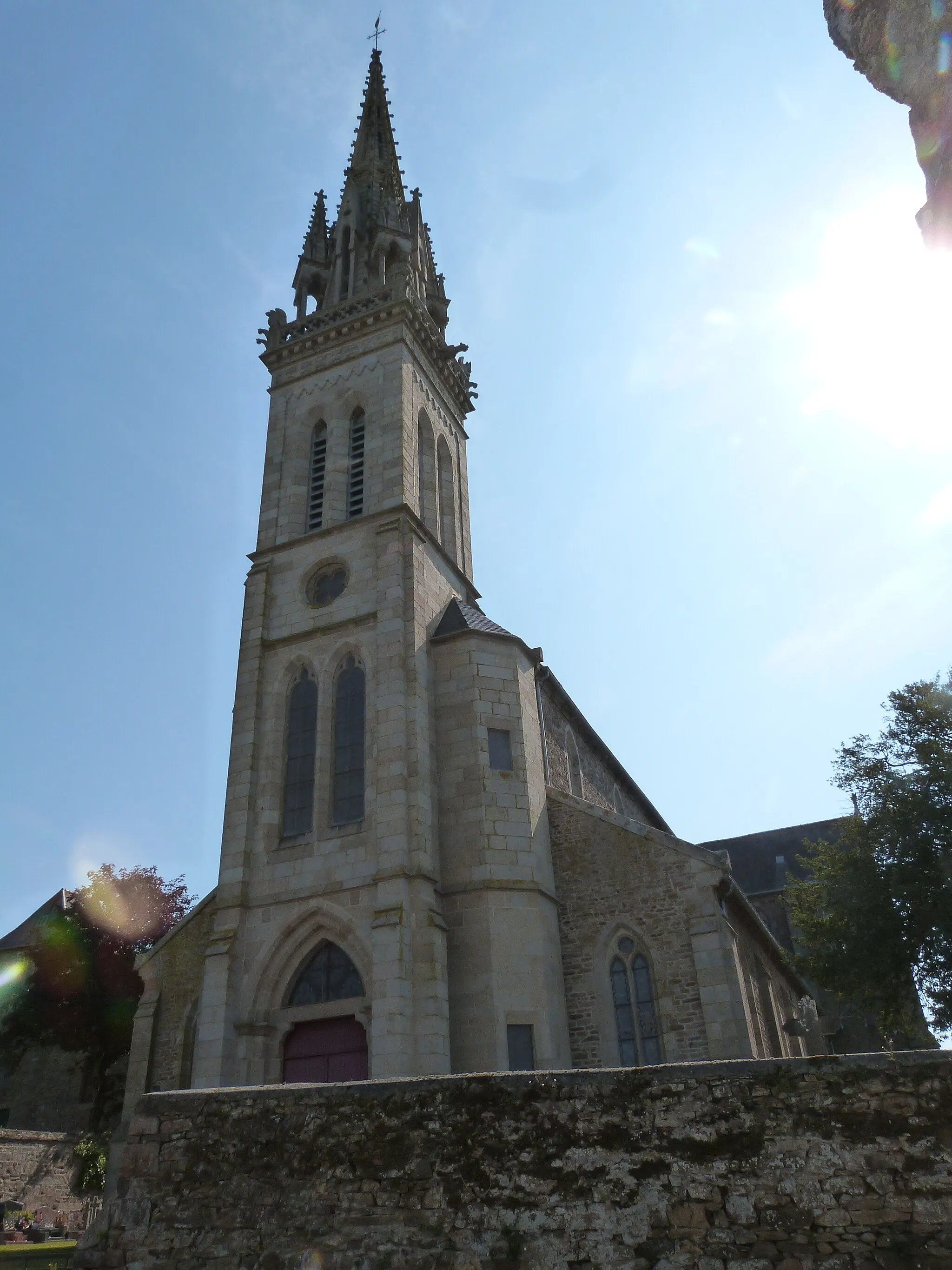 Photo showing: Église Saint-Judoce à Yvias (Côtes-d'Armor)