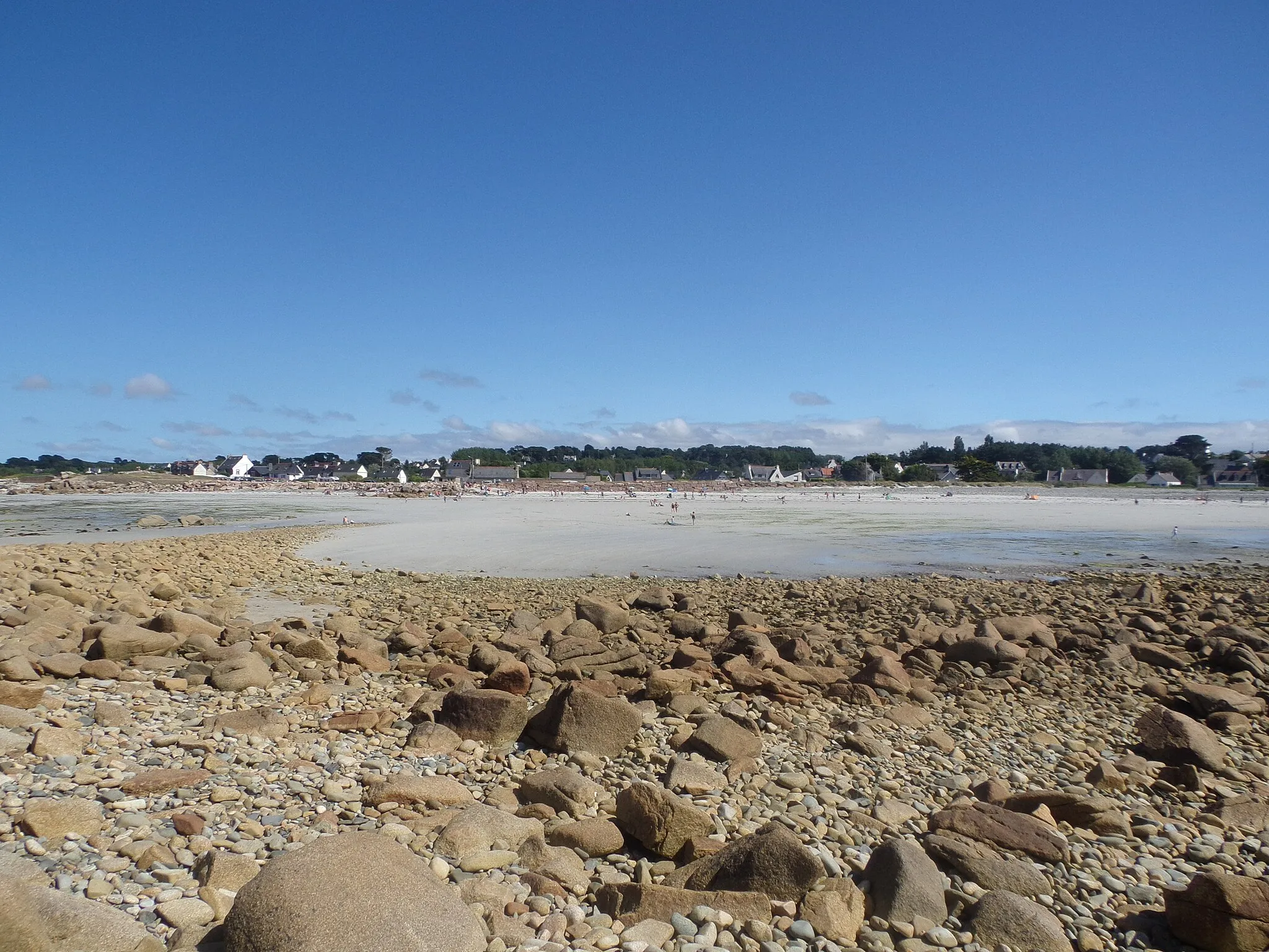 Photo showing: Plage de Trestel (Trévou-Tréguignec)