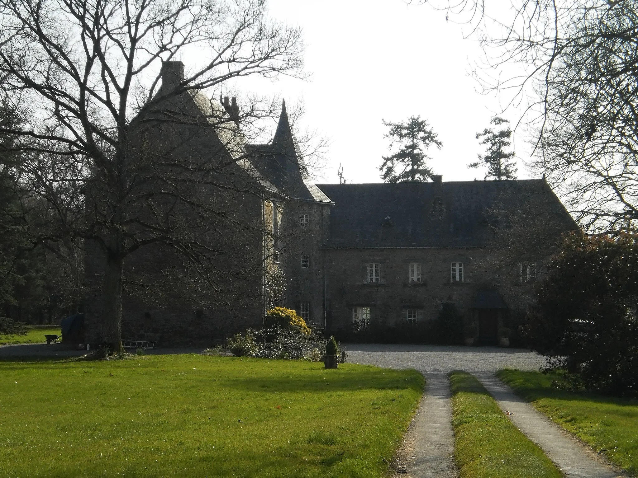 Photo showing: Fercé (Loire-Atlantique, France) - château de Boipséan