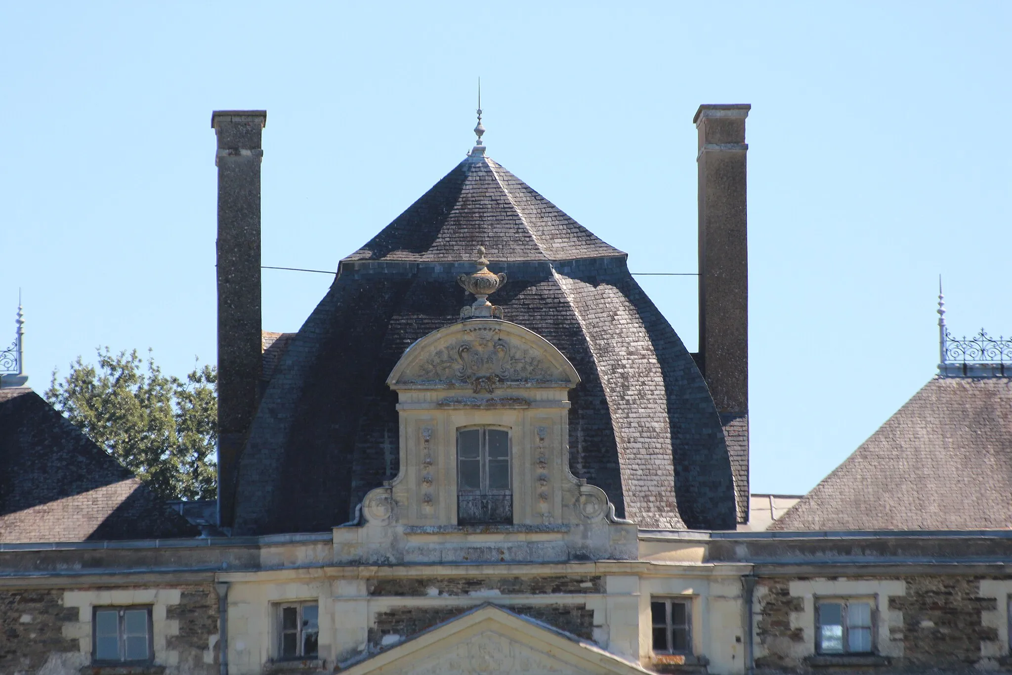 Photo showing: Part of Cucé Castel in Cesson-Sévigné (Ille-et-Vilaine) from west.
