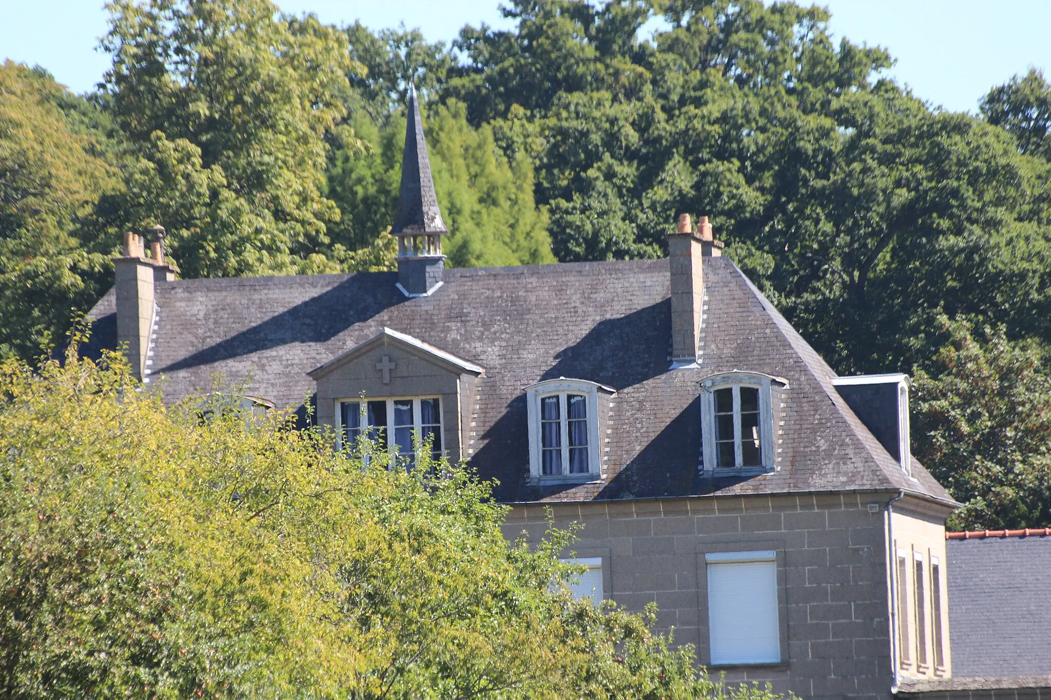 Photo showing: Part of Cucé Castel in Cesson-Sévigné (Ille-et-Vilaine) from west.