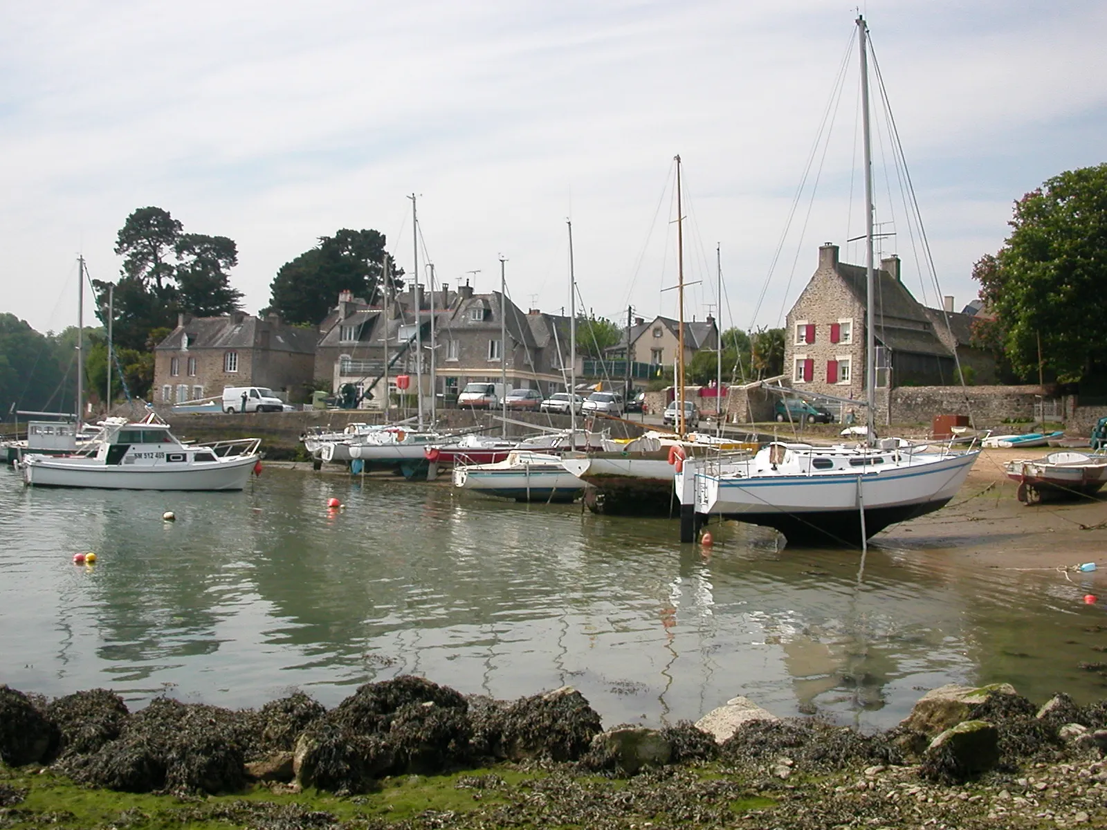 Photo showing: La Richardais' harbour
