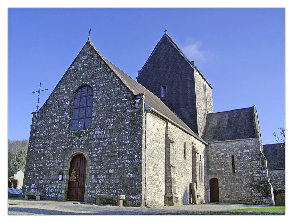 Photo showing: Église Saint-Hilaire à Le Neufbourg (50).