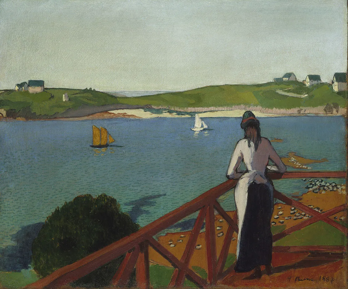 Photo showing: BERNARD Emile,1887 - Après-midi à Saint-Briac