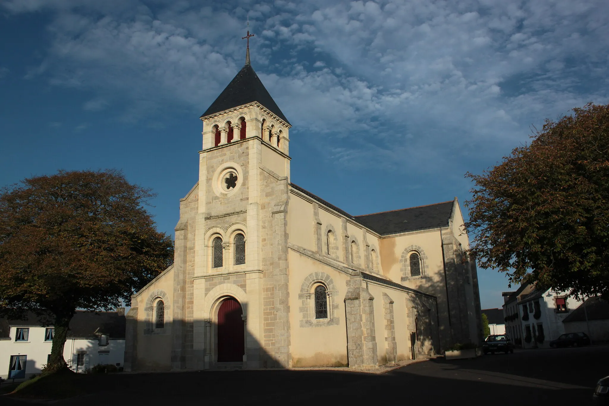 Photo showing: Église Saint-Molf, 1851, Saint-Molf.