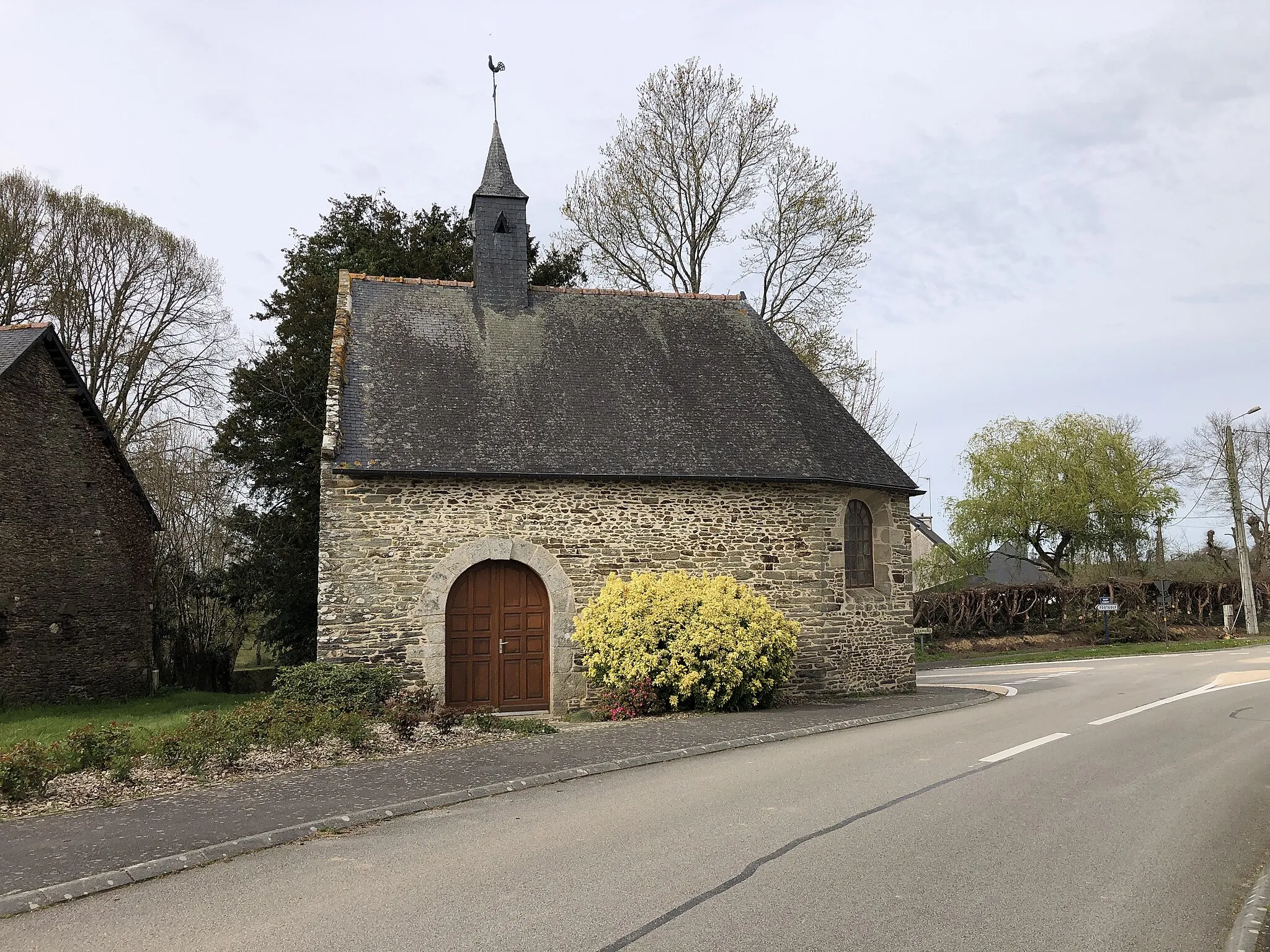 Photo showing: chapelle Saint-Hubert de Lanouée