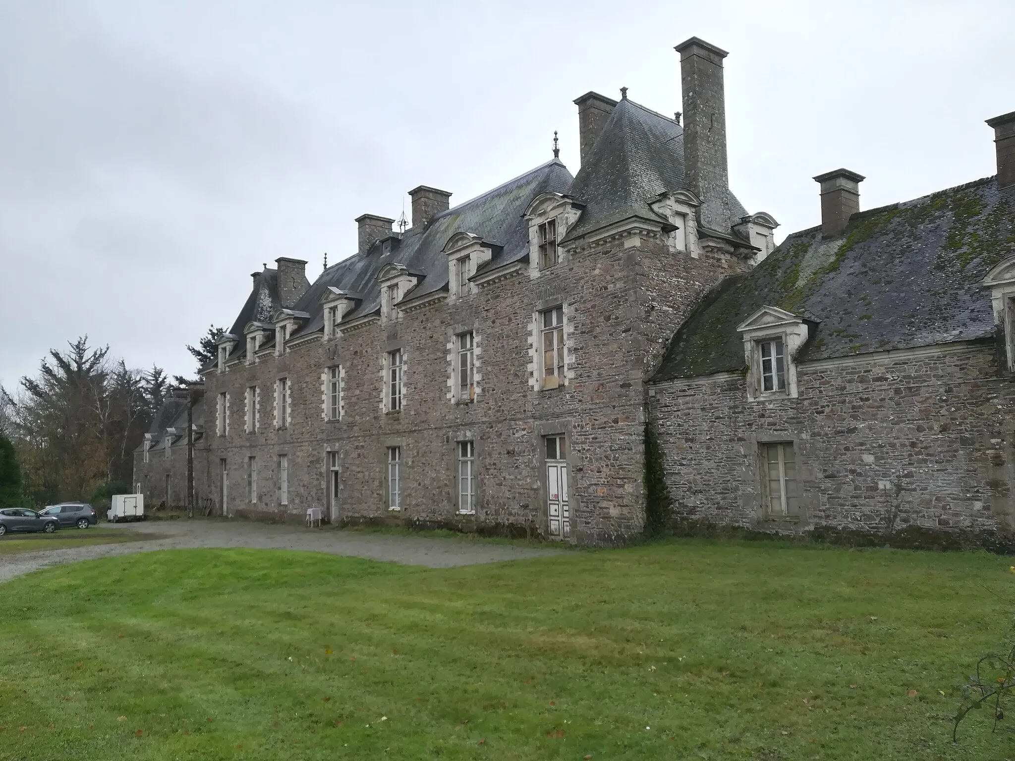 Photo showing: Le château du Bouëxic à La Chapelle-Bouëxic.