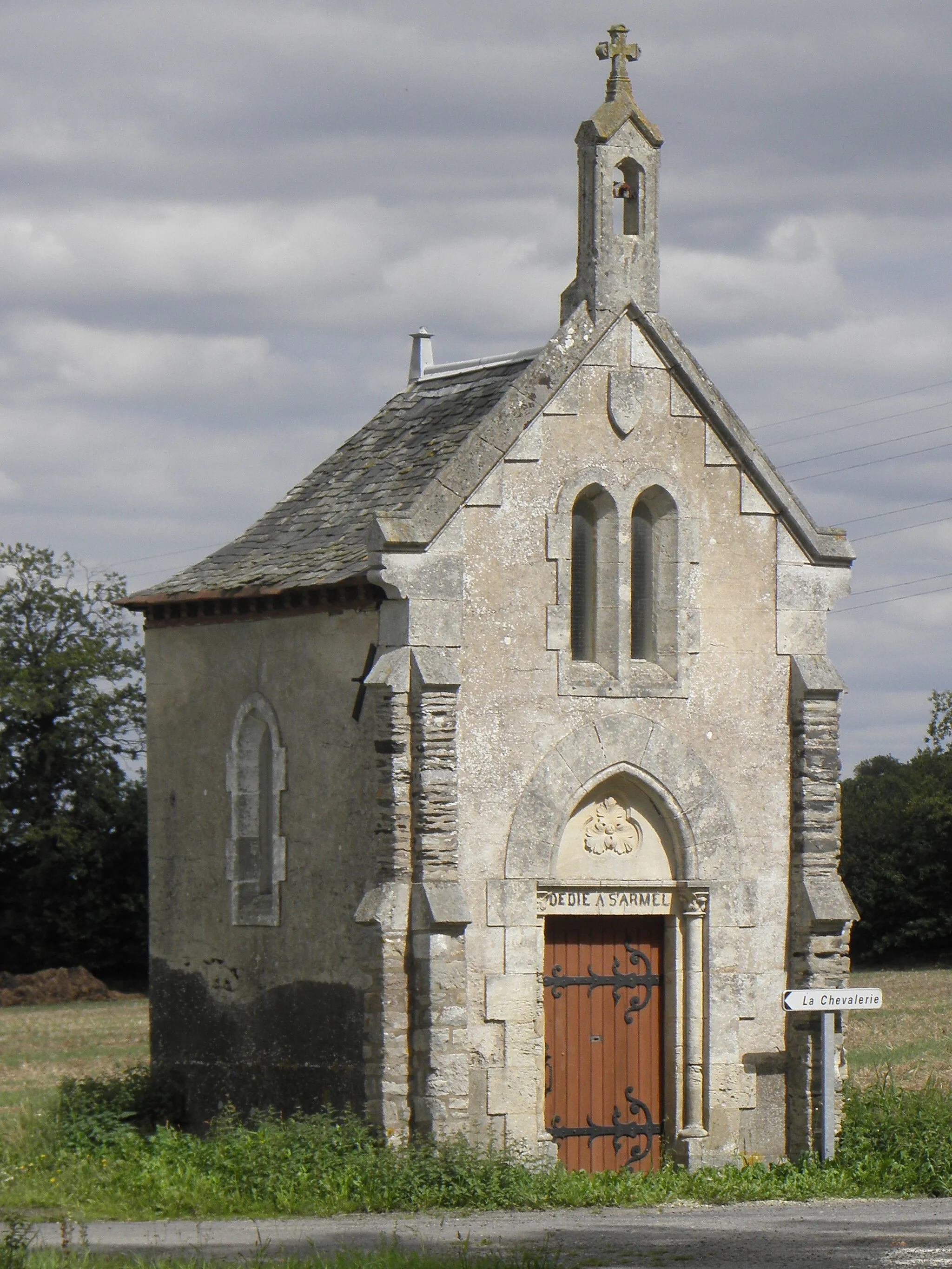 Photo showing: Chapelle Saint-Armel de Montreuil-sous-Pérouse (35).