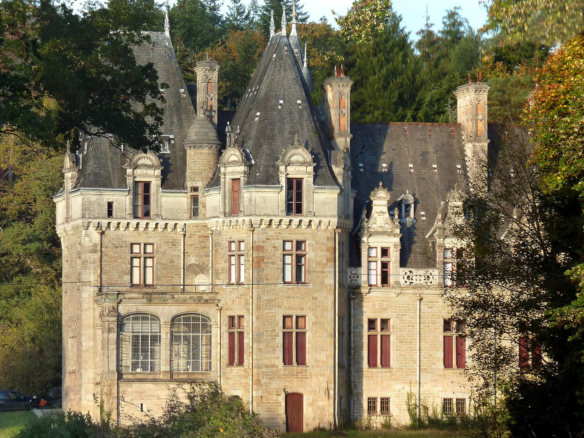 Photo showing: Castle of Brossay, Renac, Ille-et-Vilaine, Brittany, France.