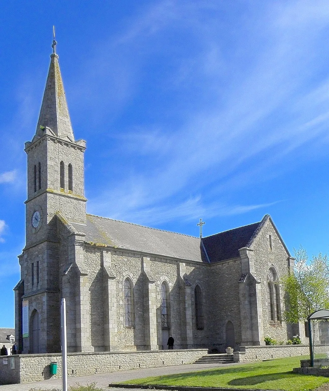 Photo showing: Église Saint-Malo de Brusvily (22).