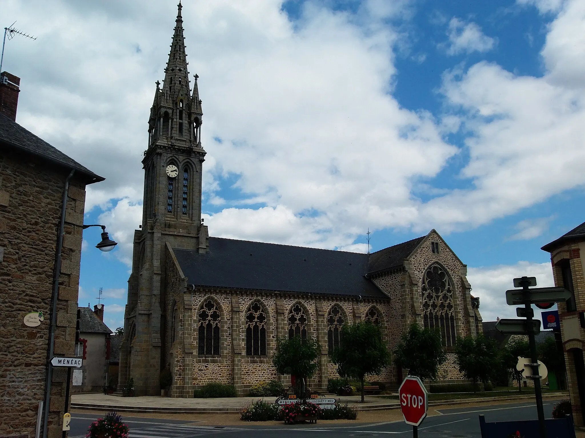 Photo showing: Vue de l'église d'Illifaut