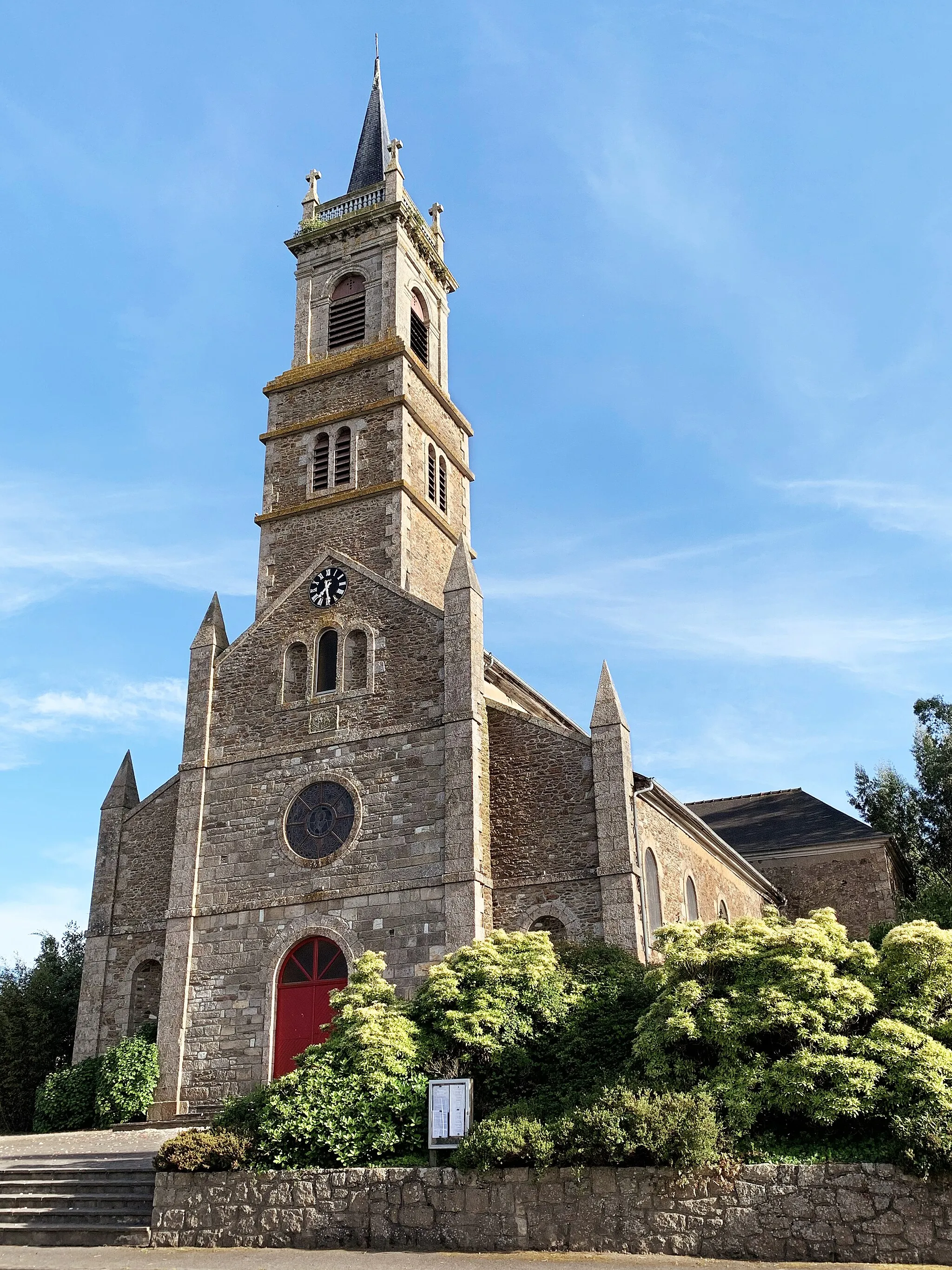 Photo showing: Église Saint-Jacques de Languenan dans les Côtes d'Armor.