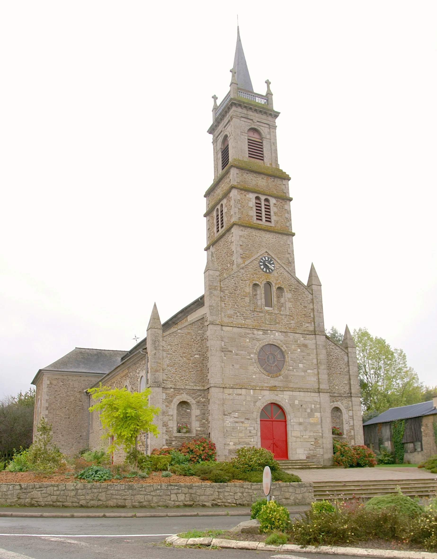 Photo showing: Église Saint-Jacques de Languenan.