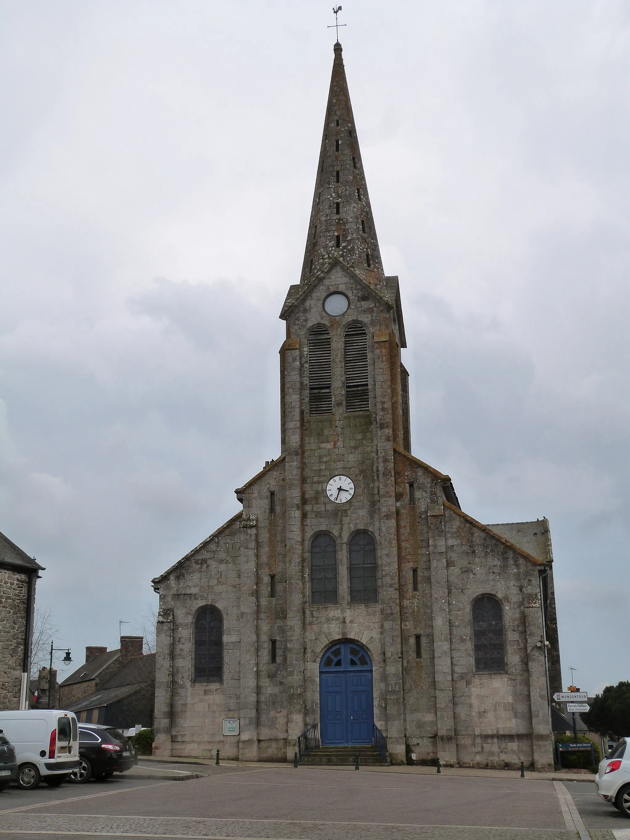 Photo showing: Eglise Saint-Pierre de Plessala (Côtes-d'Armor)