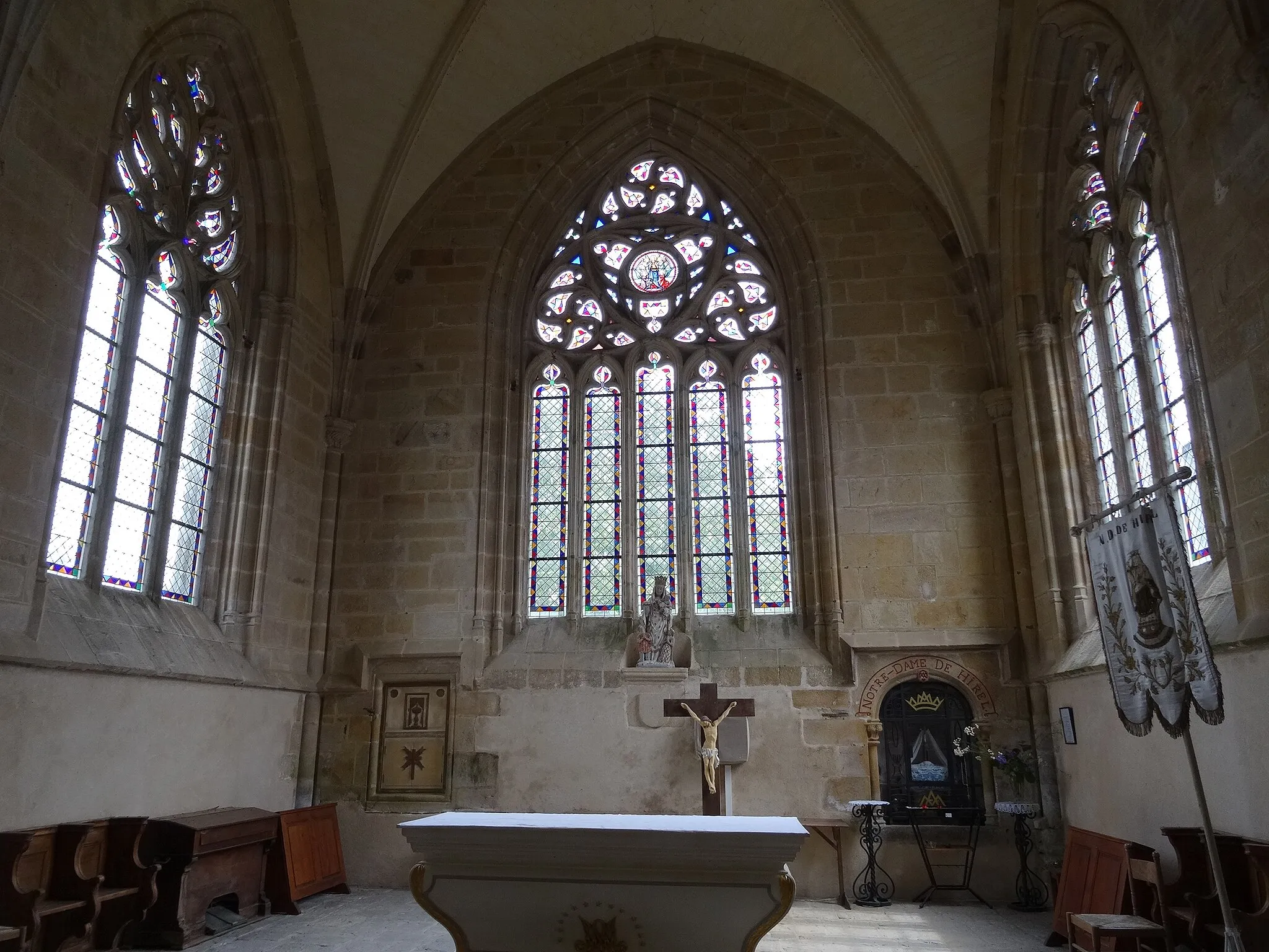 Photo showing: Chapelle Notre-Dame de Hirel.  (Côtes-d'Armor, région Bretagne).