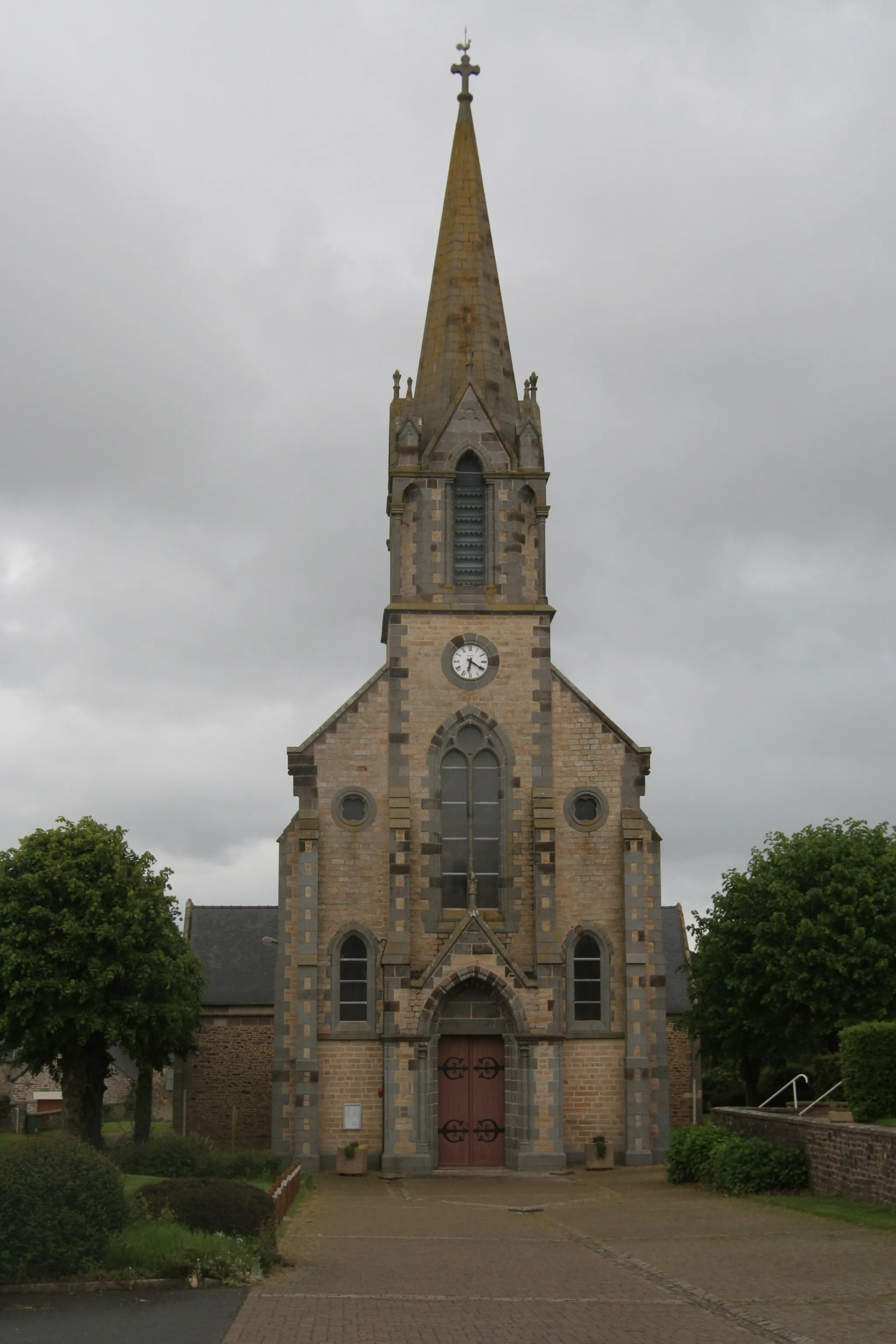 Photo showing: Église de Saint-Hélen.