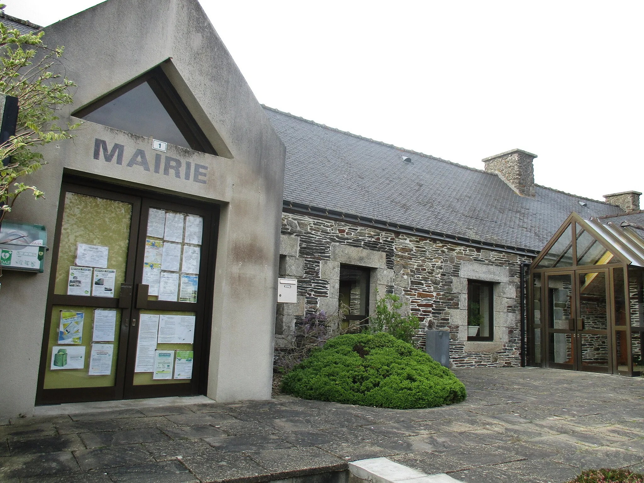 Photo showing: La mairie de Saint-Connec (22)