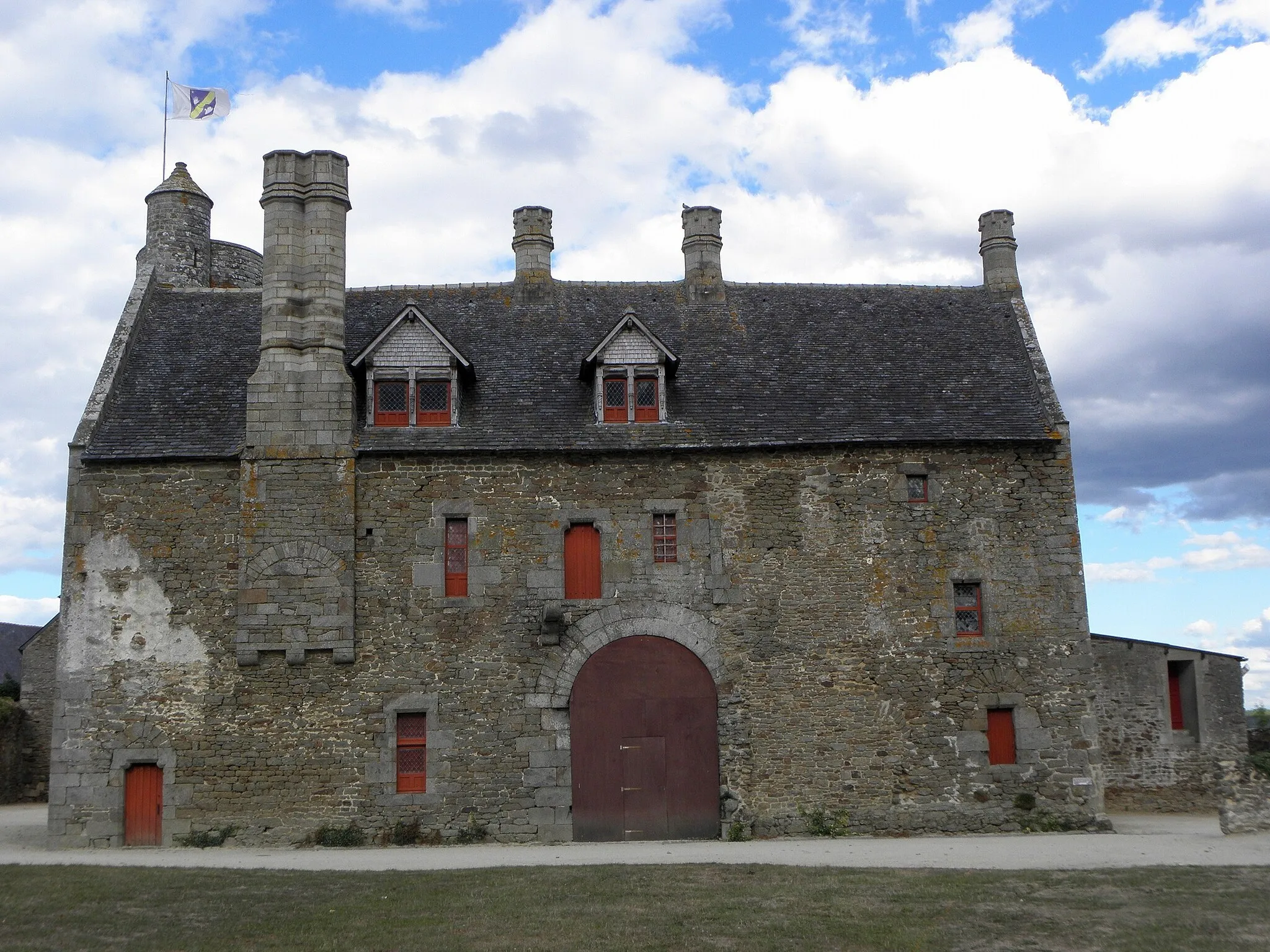 Photo showing: Manoir de la Grand-Cour à Taden (22).