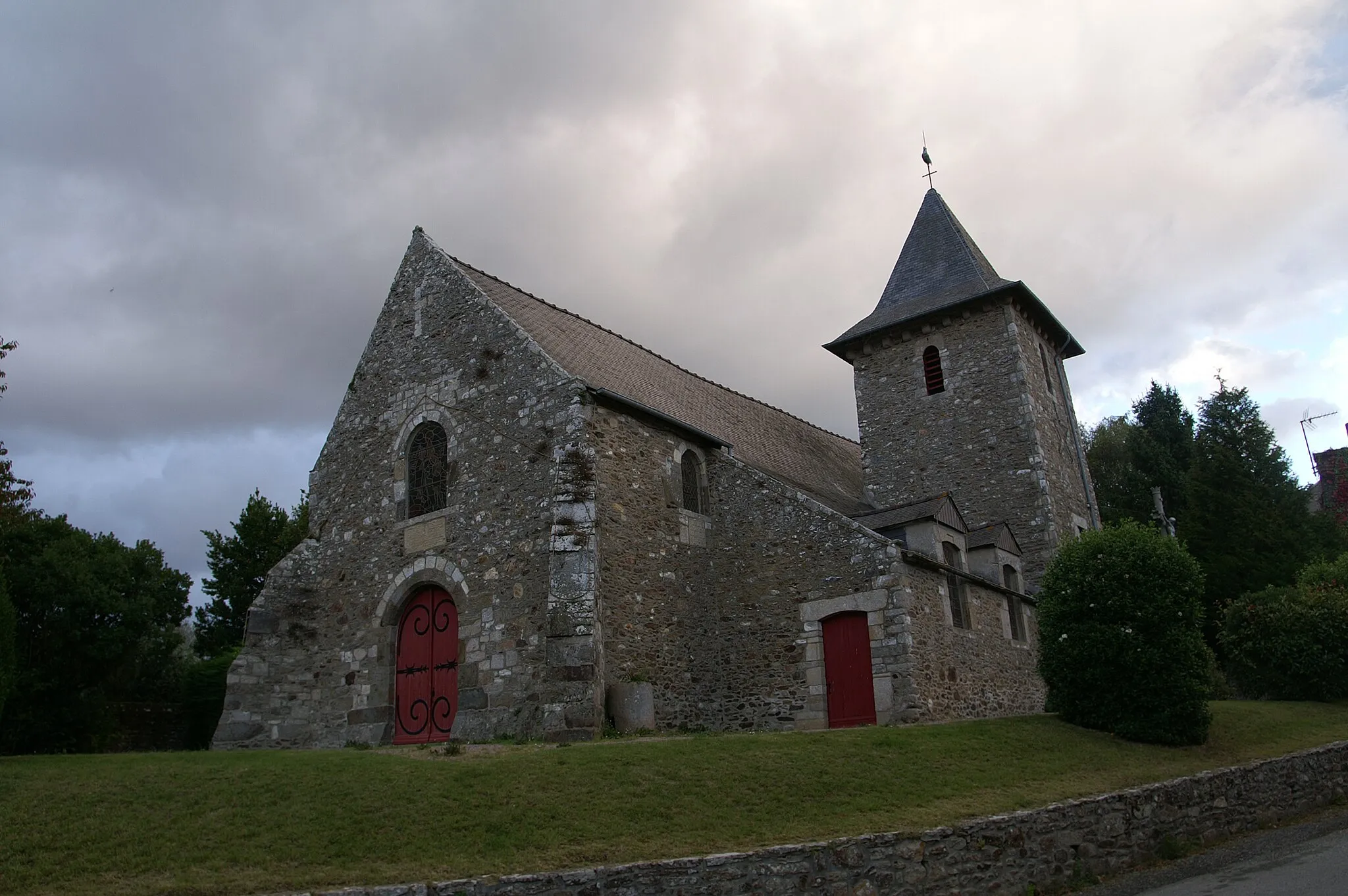 Photo showing: Église Saint-Laurent de Tréméreuc.