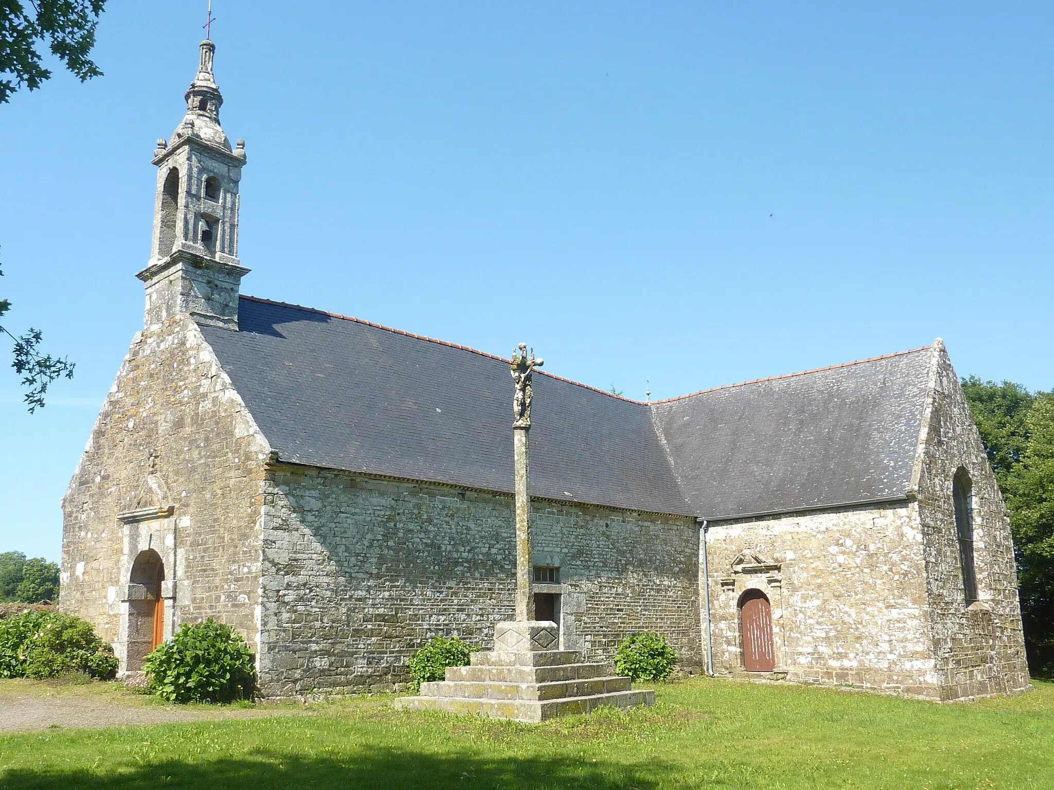 Photo showing: Le Cloître-Pleyben : la chapelle Saint-Voarin