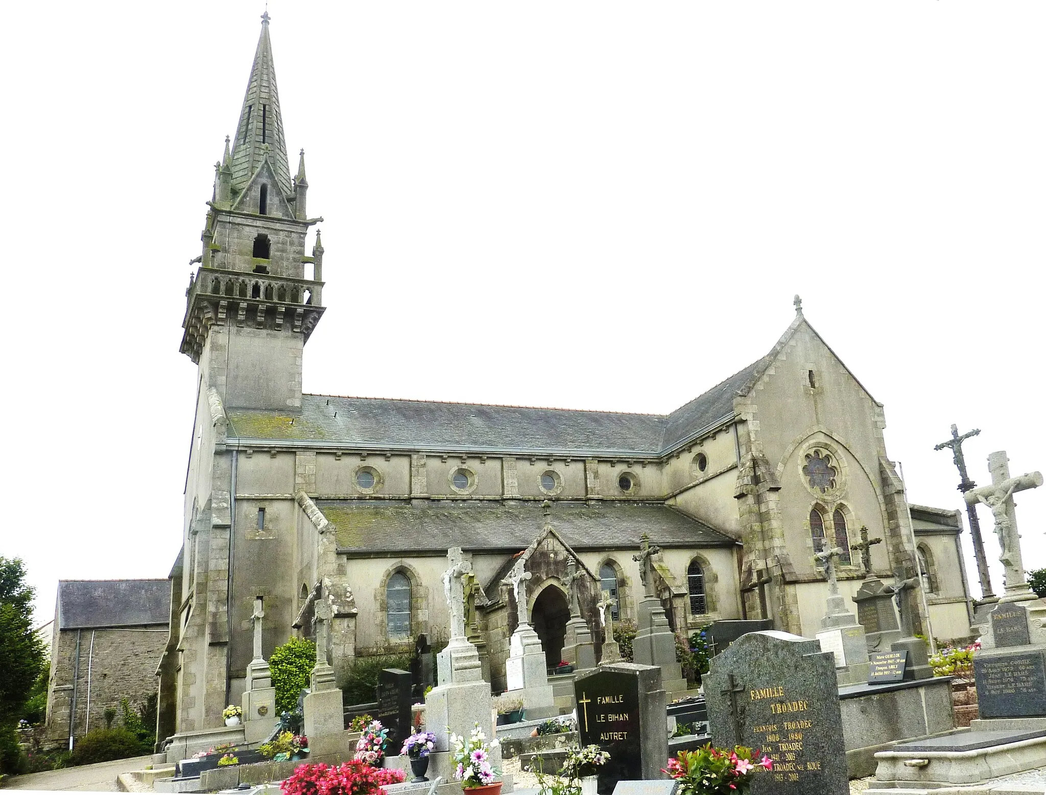 Photo showing: Saint-Thonan : l'église paroissiale