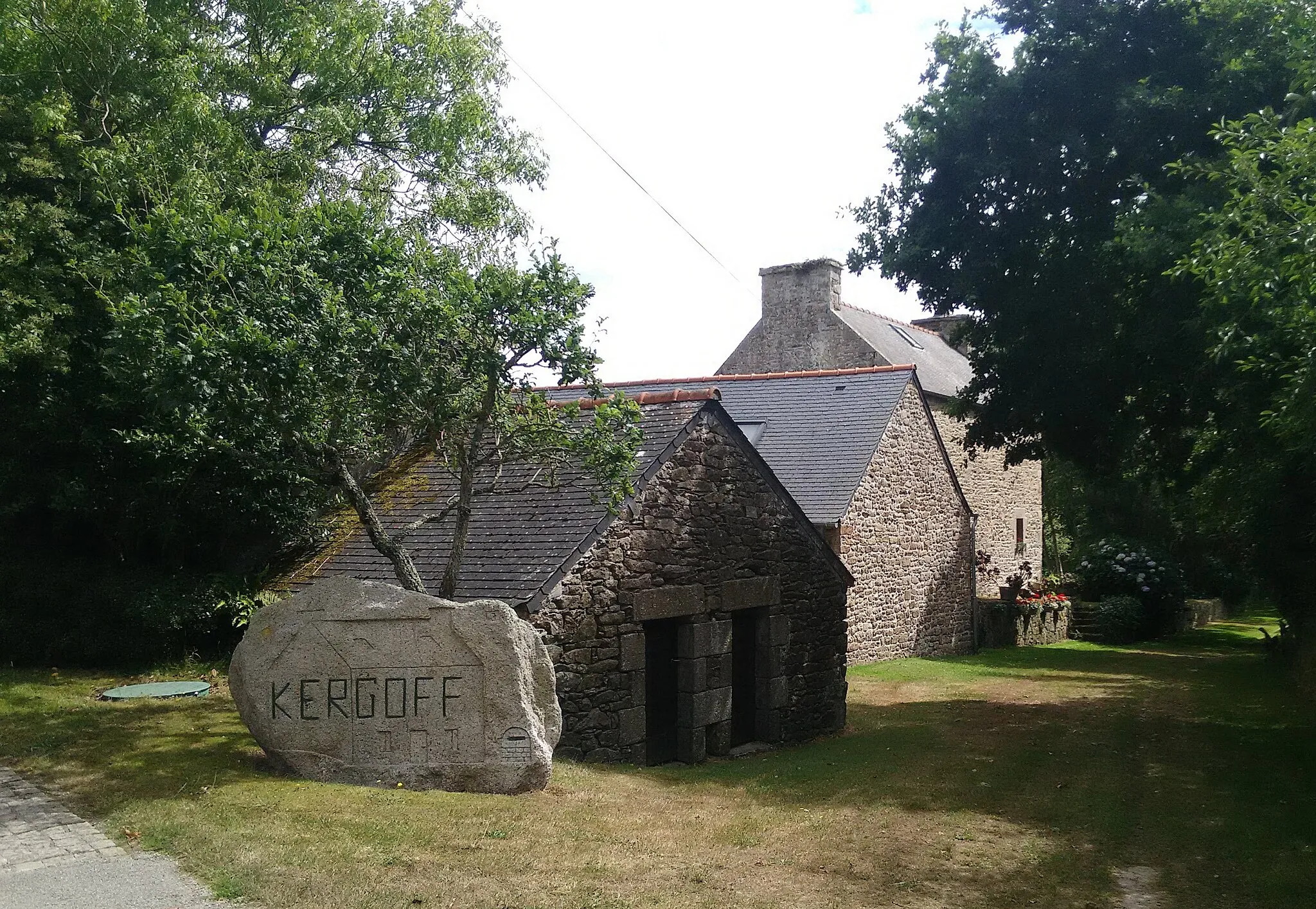 Photo showing: Maquis de Tréouergat - Ferme de Kergoff