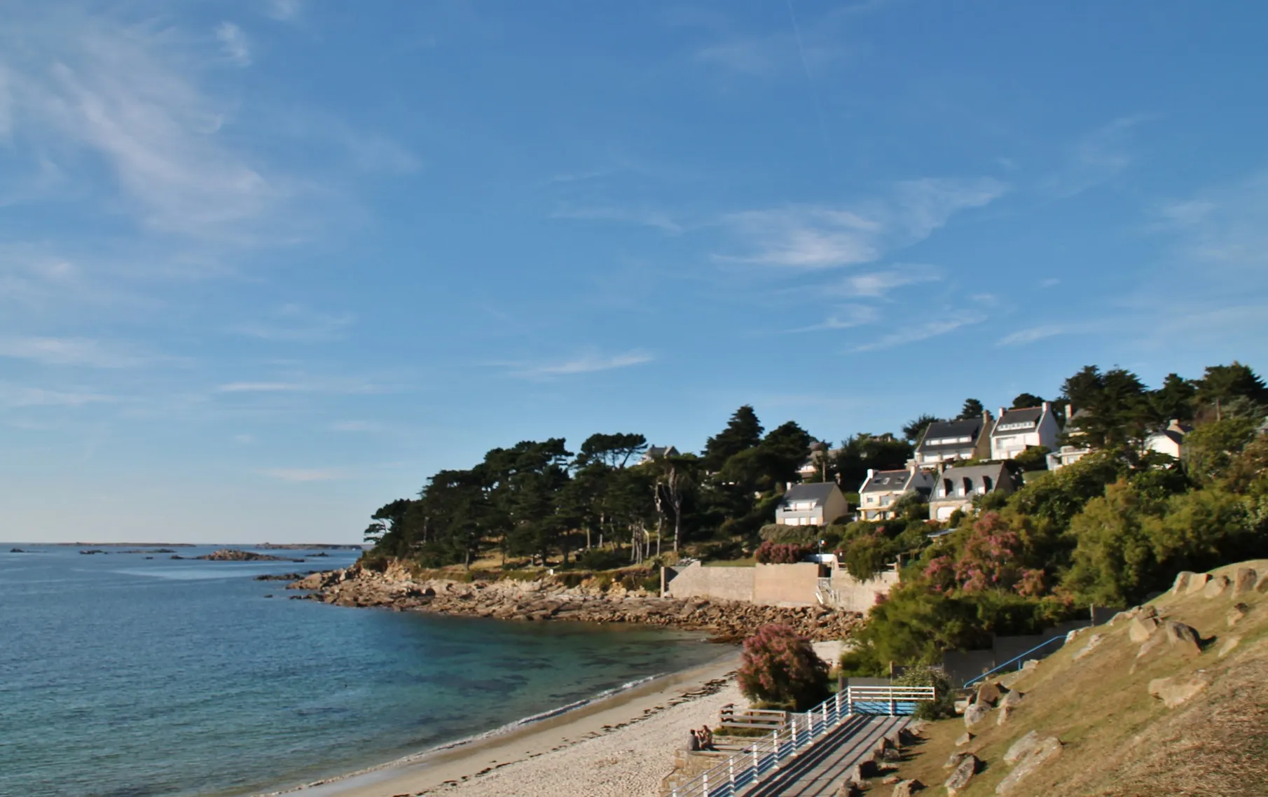 Photo showing: La Plage de Pors-Termen.