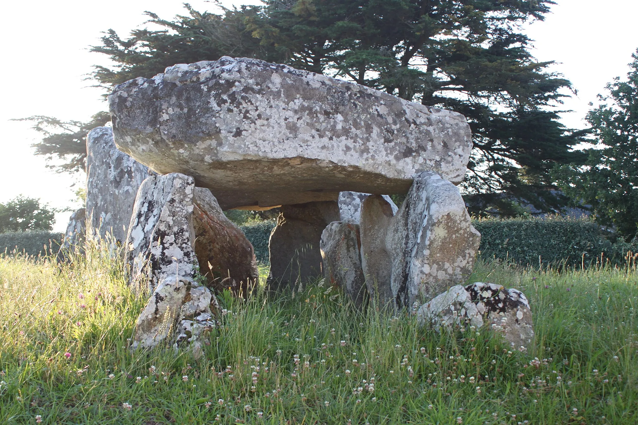 Photo showing: Dolmen de Kerhuen, Fr-56-Belz.