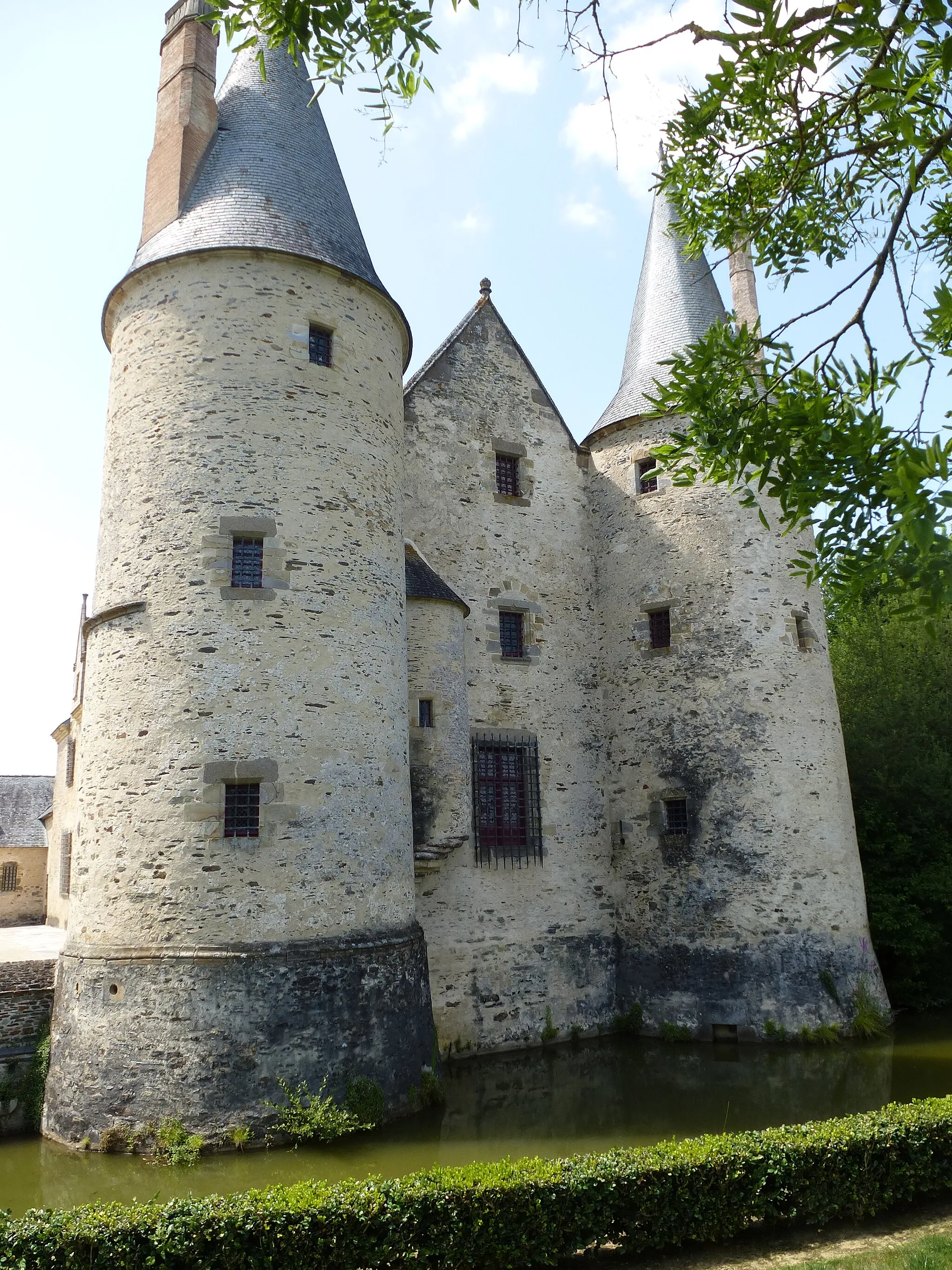 Photo showing: le chateau du bois d'orcan