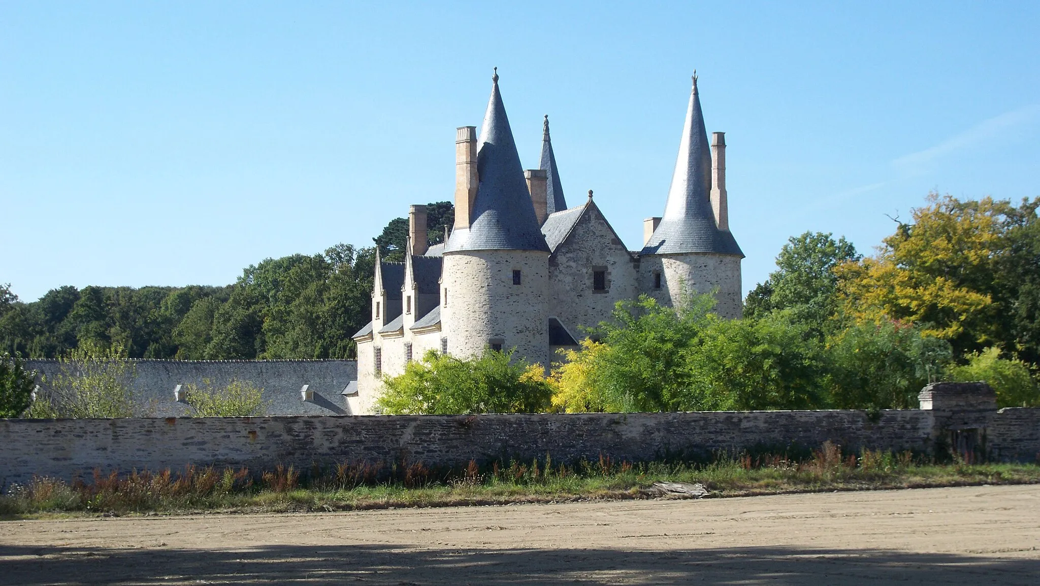 Photo showing: Le château du Bois Orcan, à Noyal-sur-Vilaine (Ille-et-Vilaine, Bretagne, France).