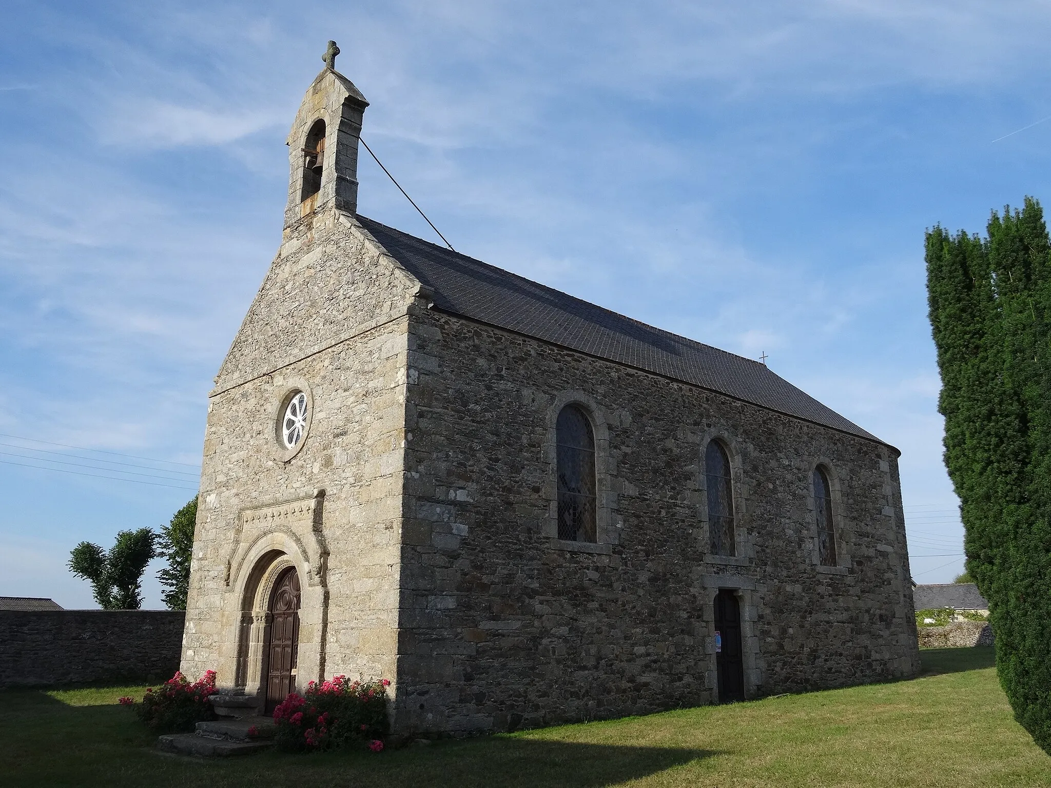Photo showing: Chapelle de Saint-Germain de la Mer (Matignon, Côtes-d'Armor, région Bretagne).