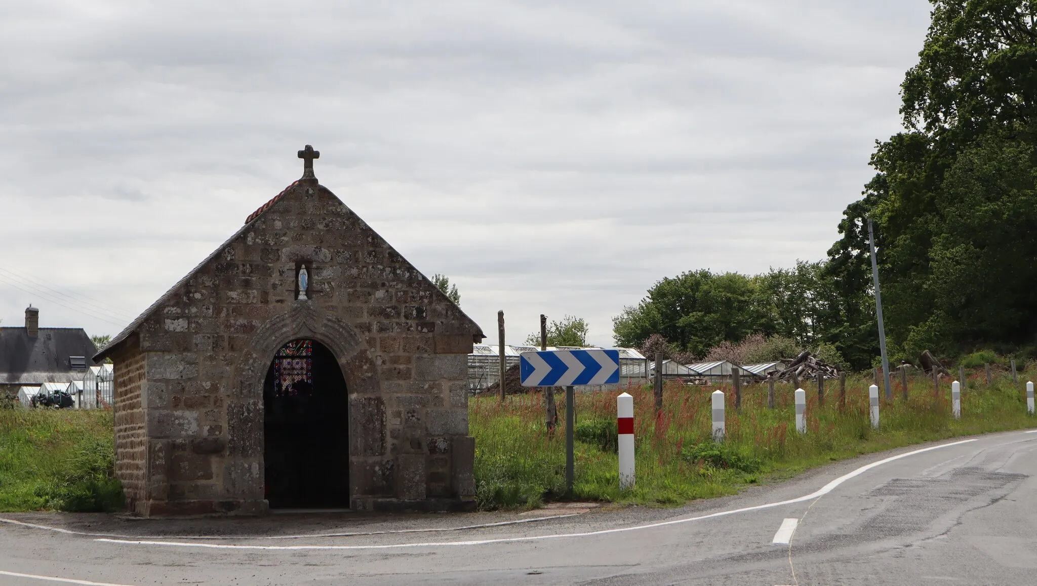 Photo showing: Chapelle Sainte-Marie de la Motte Anger, commune du Loroux (35).