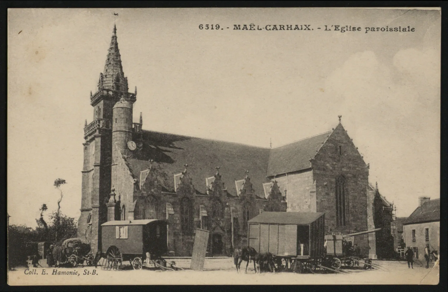 Photo showing: L'Eglise paroissiale.