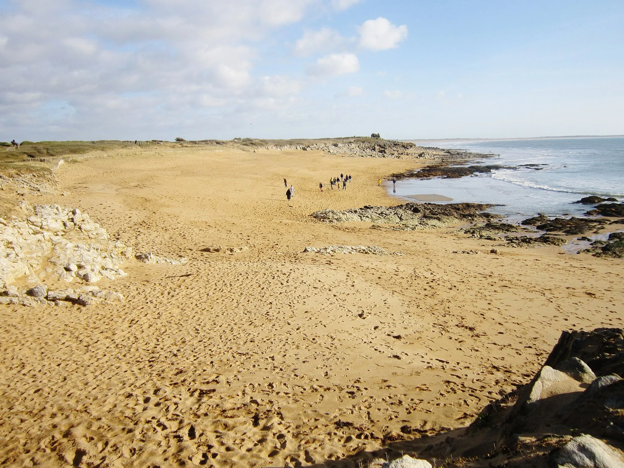 Photo showing: Erdeven : plage entre Porh Lineneü et Karreg Vraz.