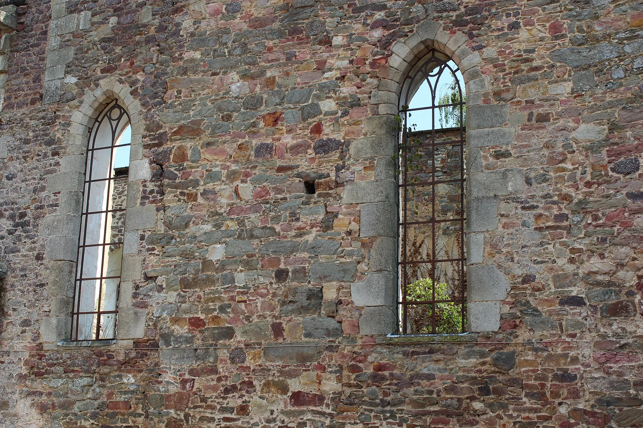 Photo showing: Abbaye Saint-Jacques à Montfort-sur-Meu (35).