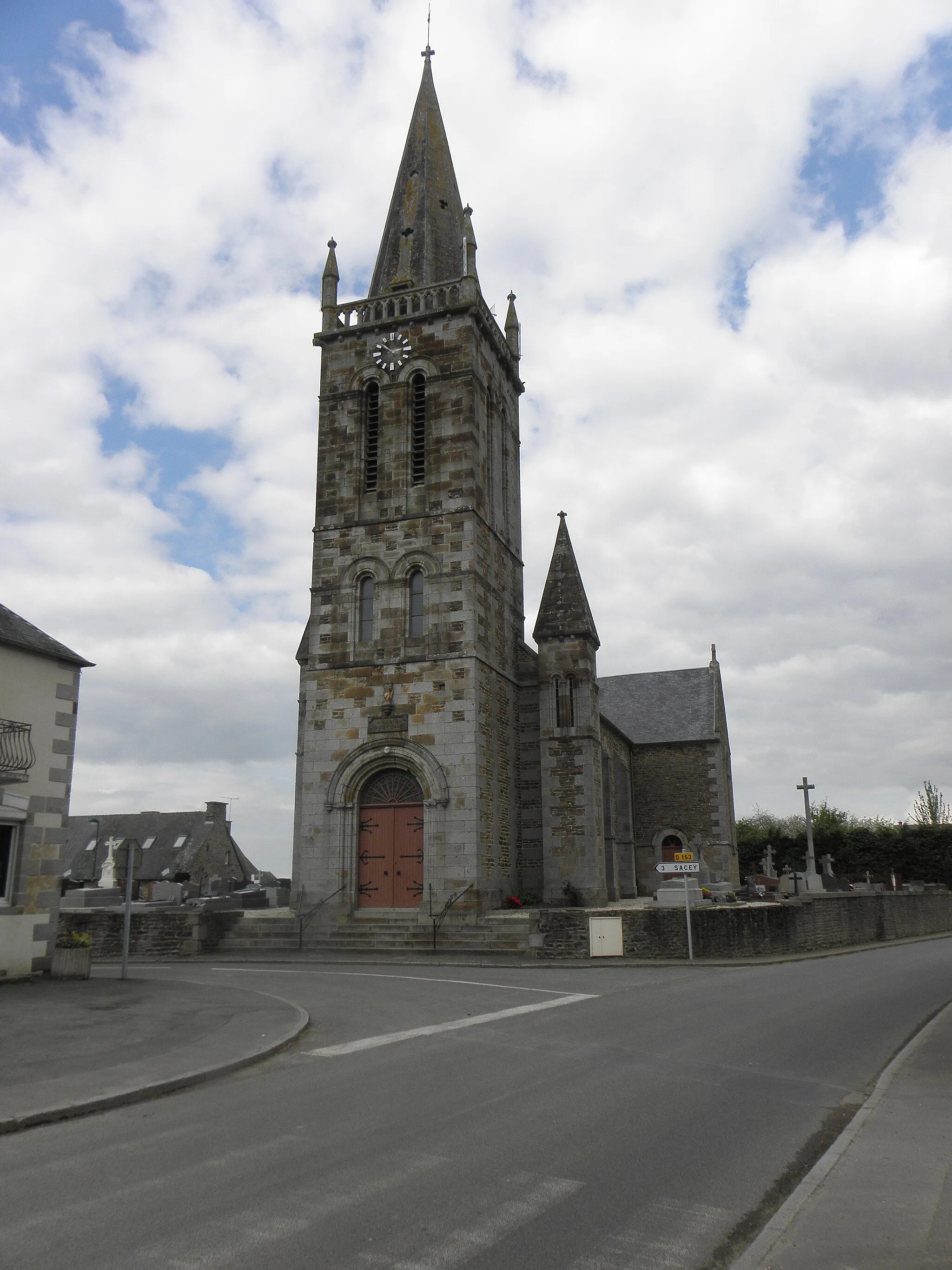 Photo showing: Église Notre-Dame de Montanel (50).