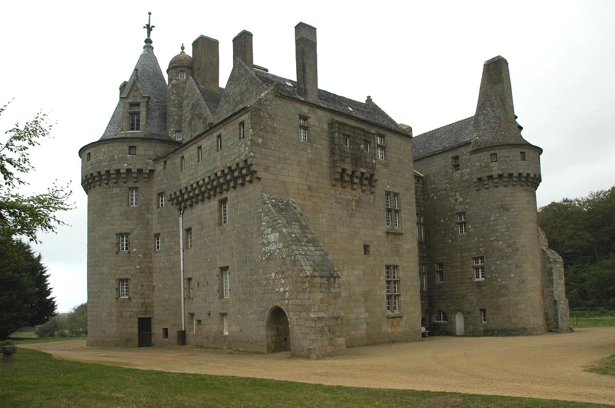 Photo showing: Le château de Kérouzéré, à Sibiril dans le Finistère (France).