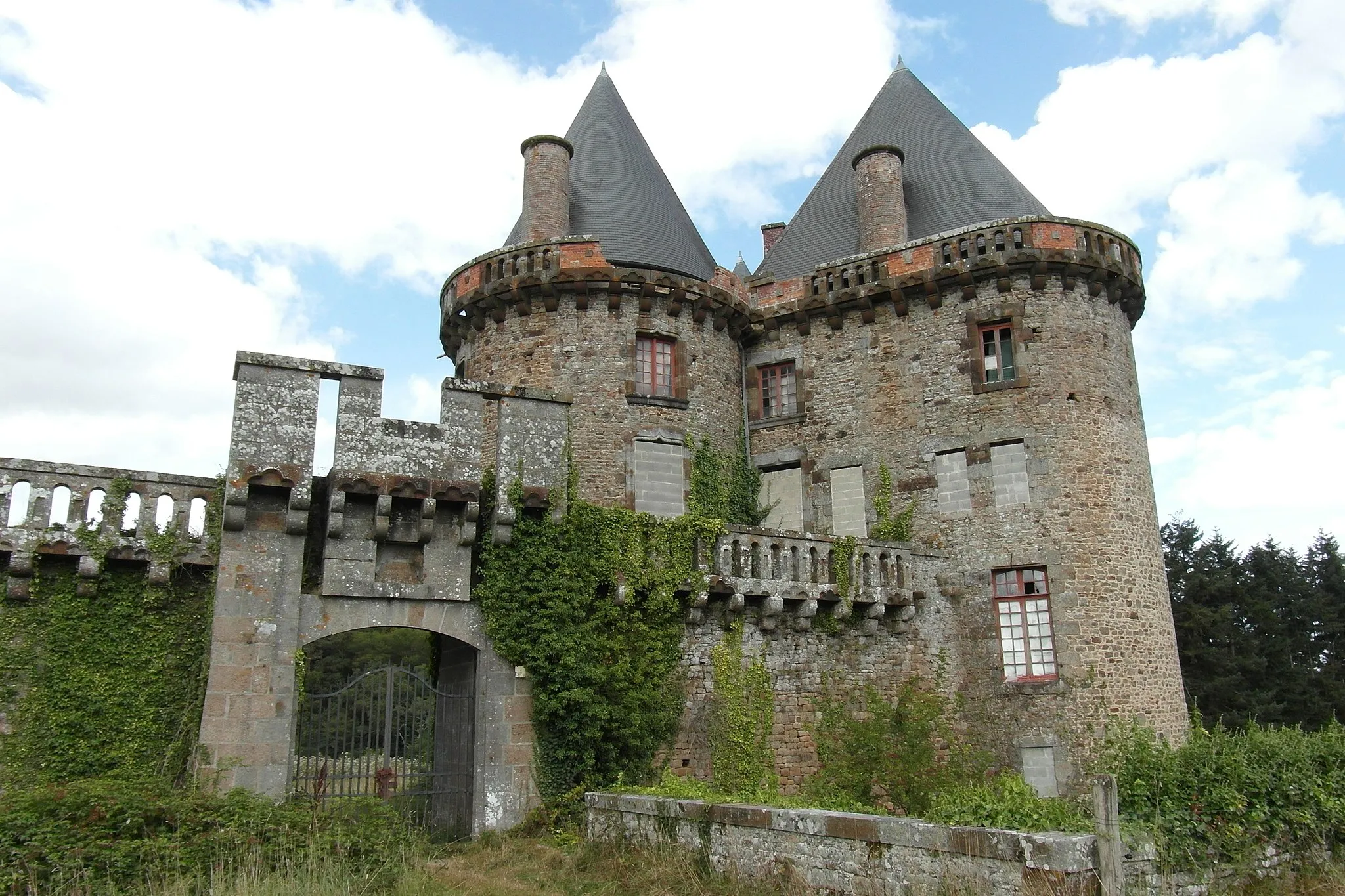 Photo showing: Château de Landal.