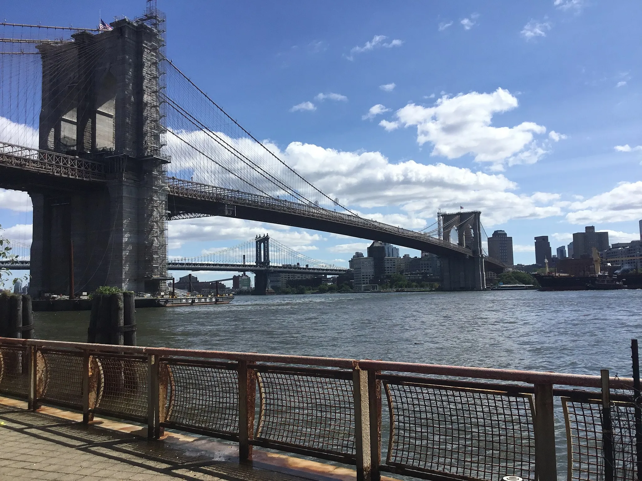 Photo showing: The Brooklyn Bridge seen in September 2021