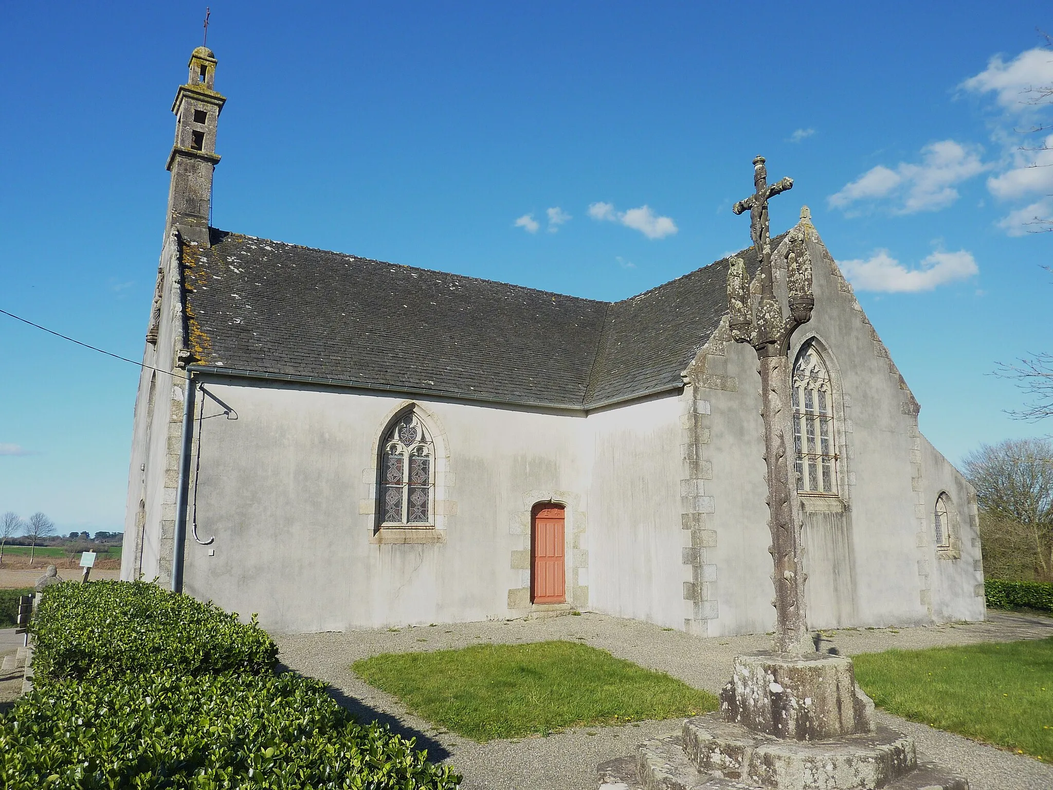 Photo showing: Saint-Thégonnec : la chapelle Sainte-Brigitte date probablement du début du XVIIe siècle.