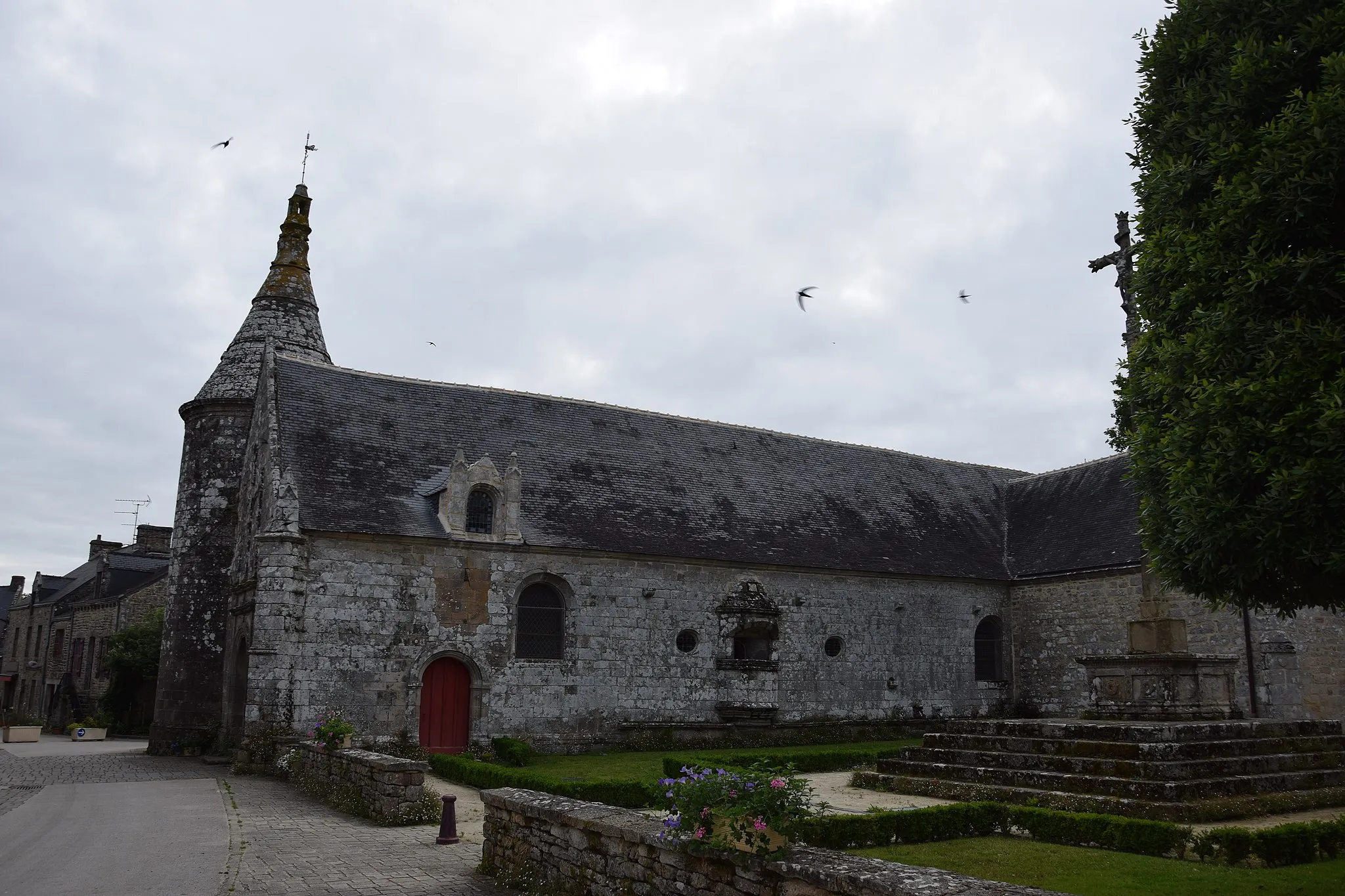 Photo showing: Église Sainte-Anne du Guerno

exterieur