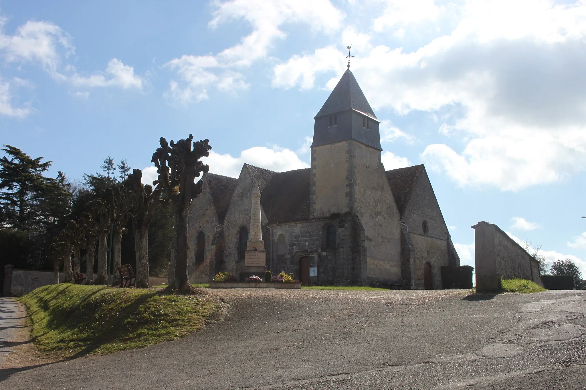 Photo showing: Eglise de Saint-Martin-de-Nigelles en Eure-et-Loir