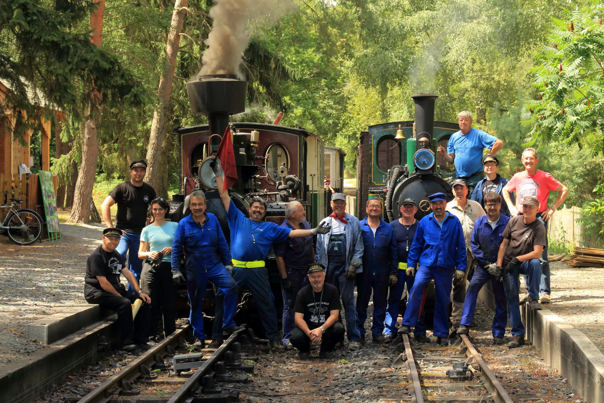 Photo showing: Stage vapeur 5 jours en 2016